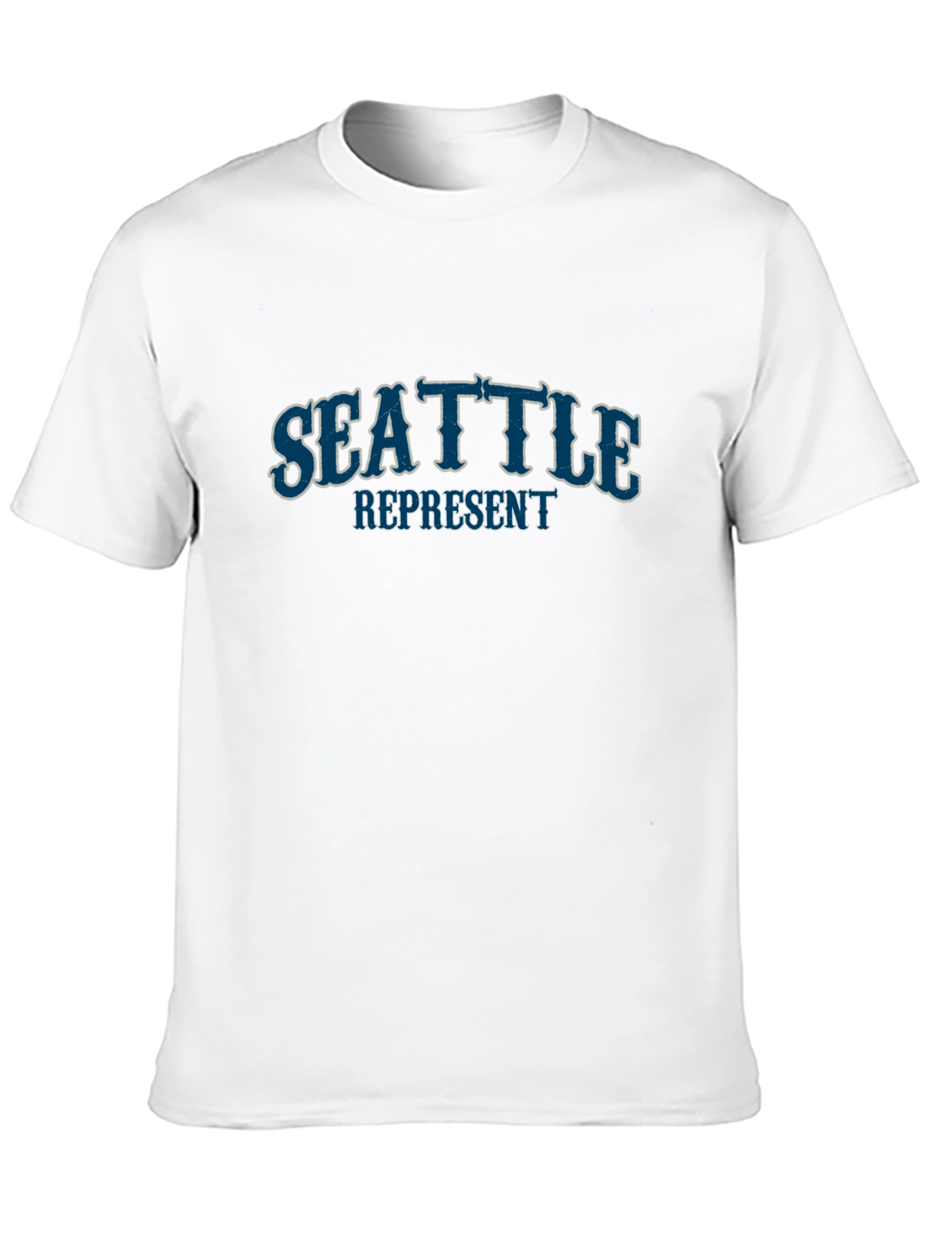 Seattle Represent Graphic T-Shirt - Black