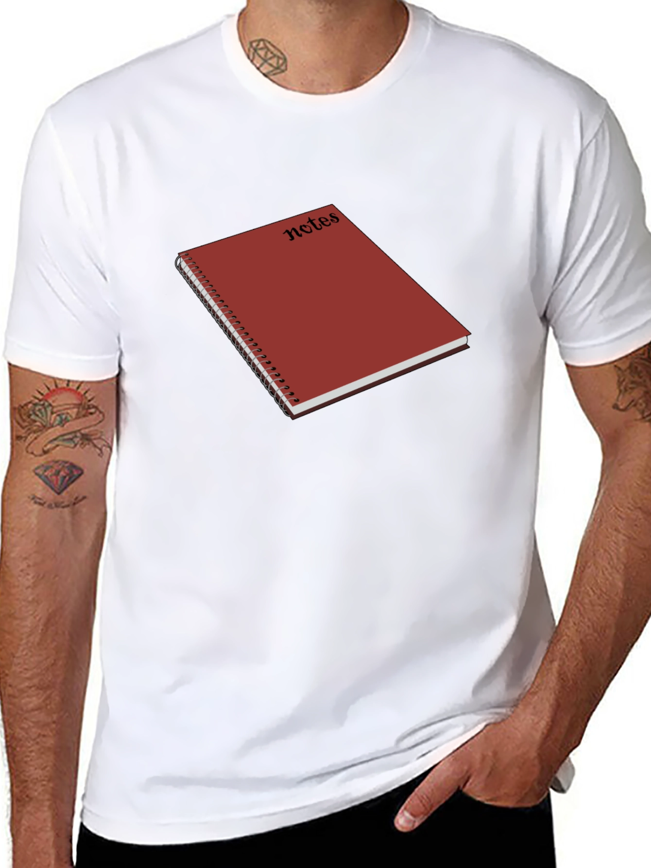 Notes T-Shirt - Stylish Casual Wear