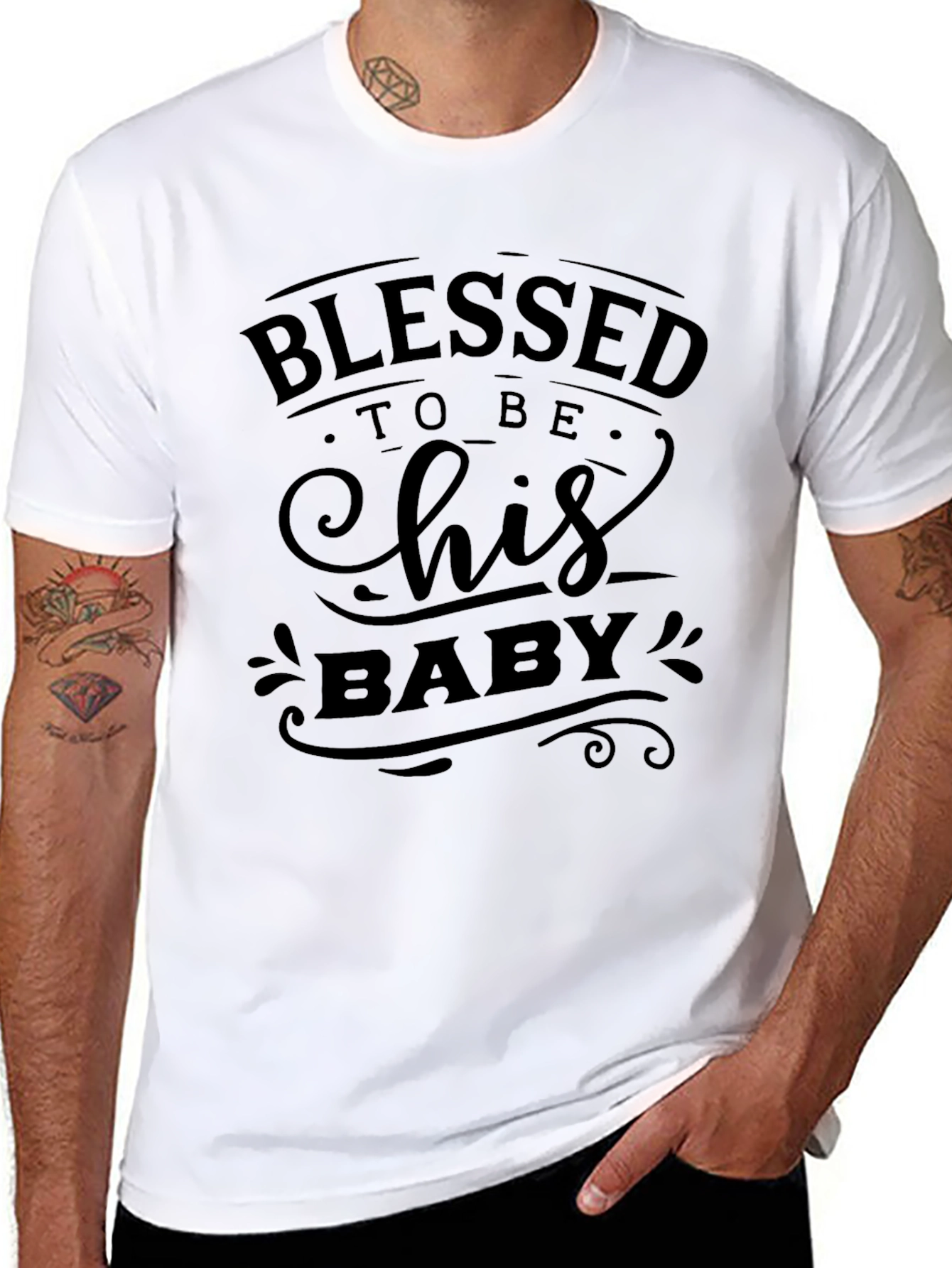 Blessed to be His Baby - Graphic Tee