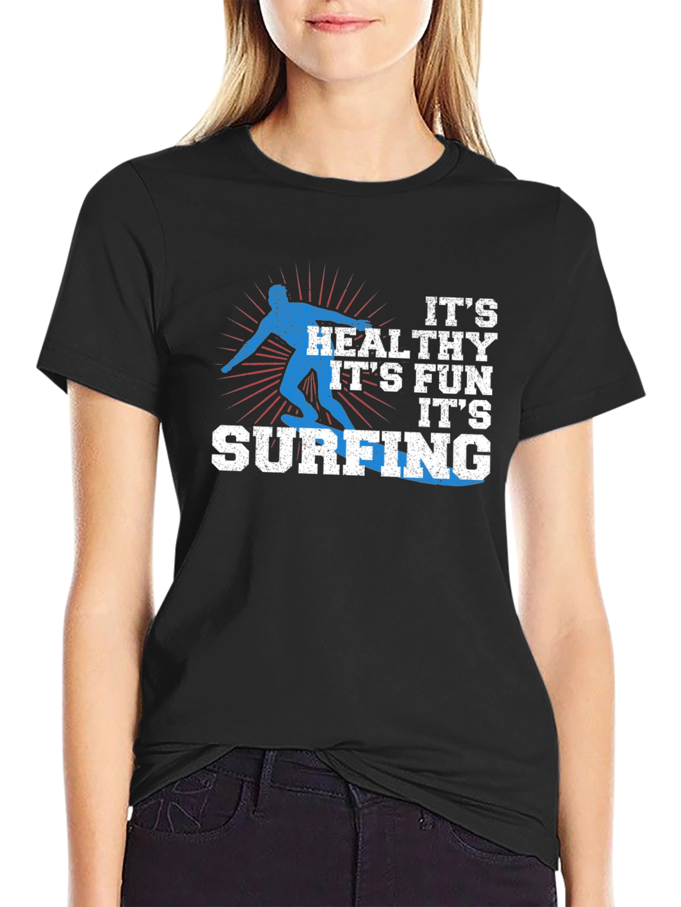 Its Surfing Graphic T-Shirt