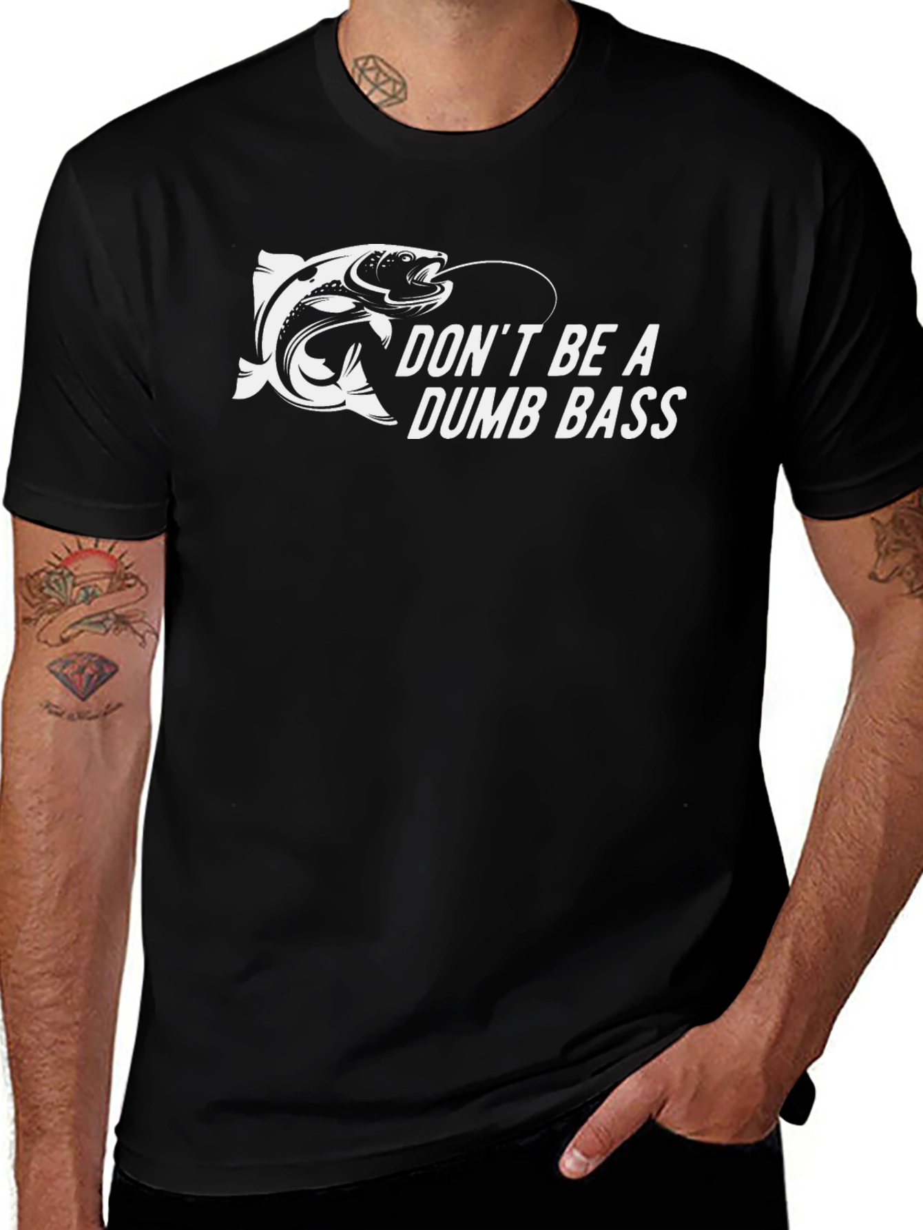 Dont Be A Dumb Bass Graphic Tee