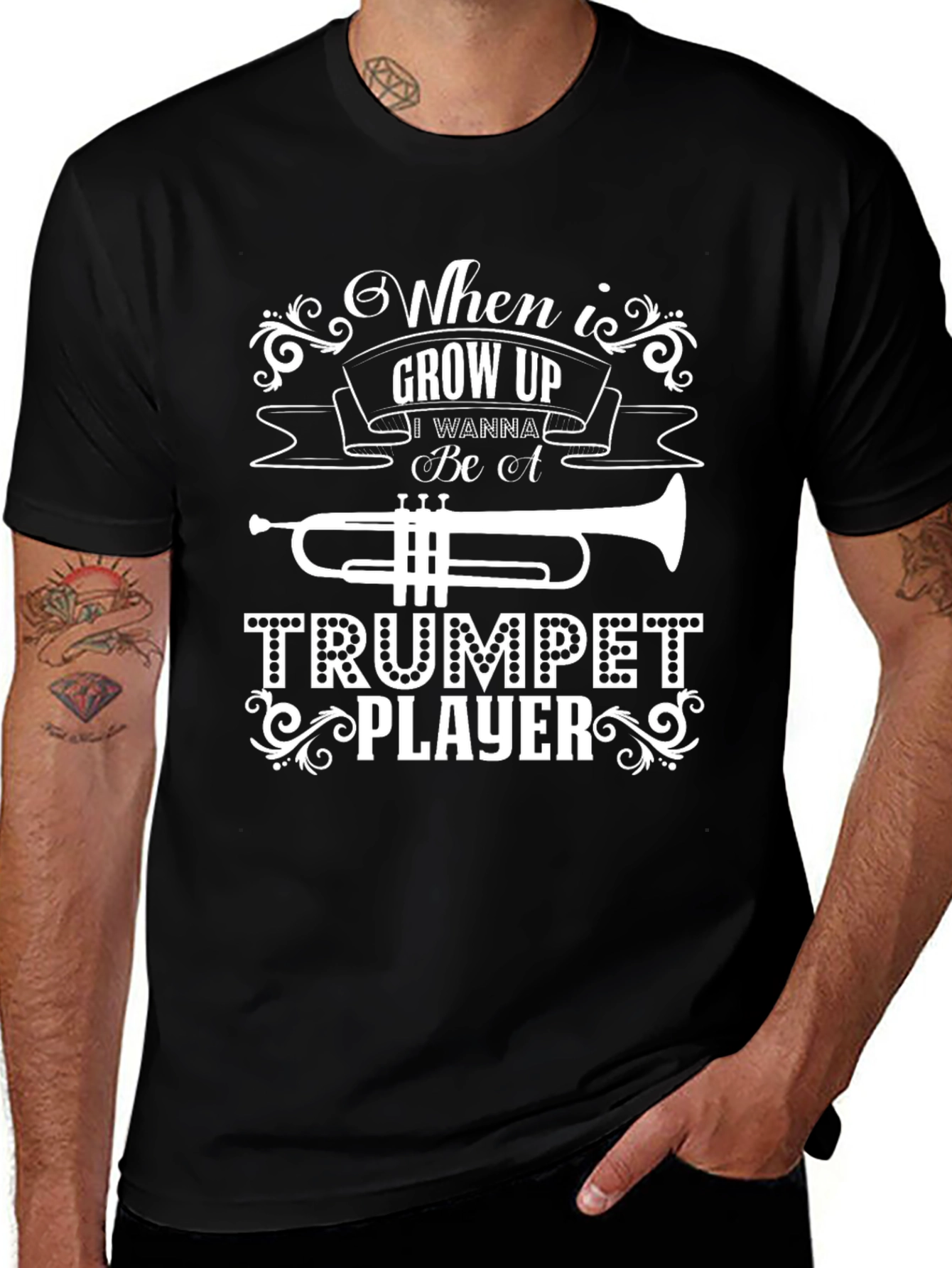 When I Grow Up Trumpet Player T-Shirt