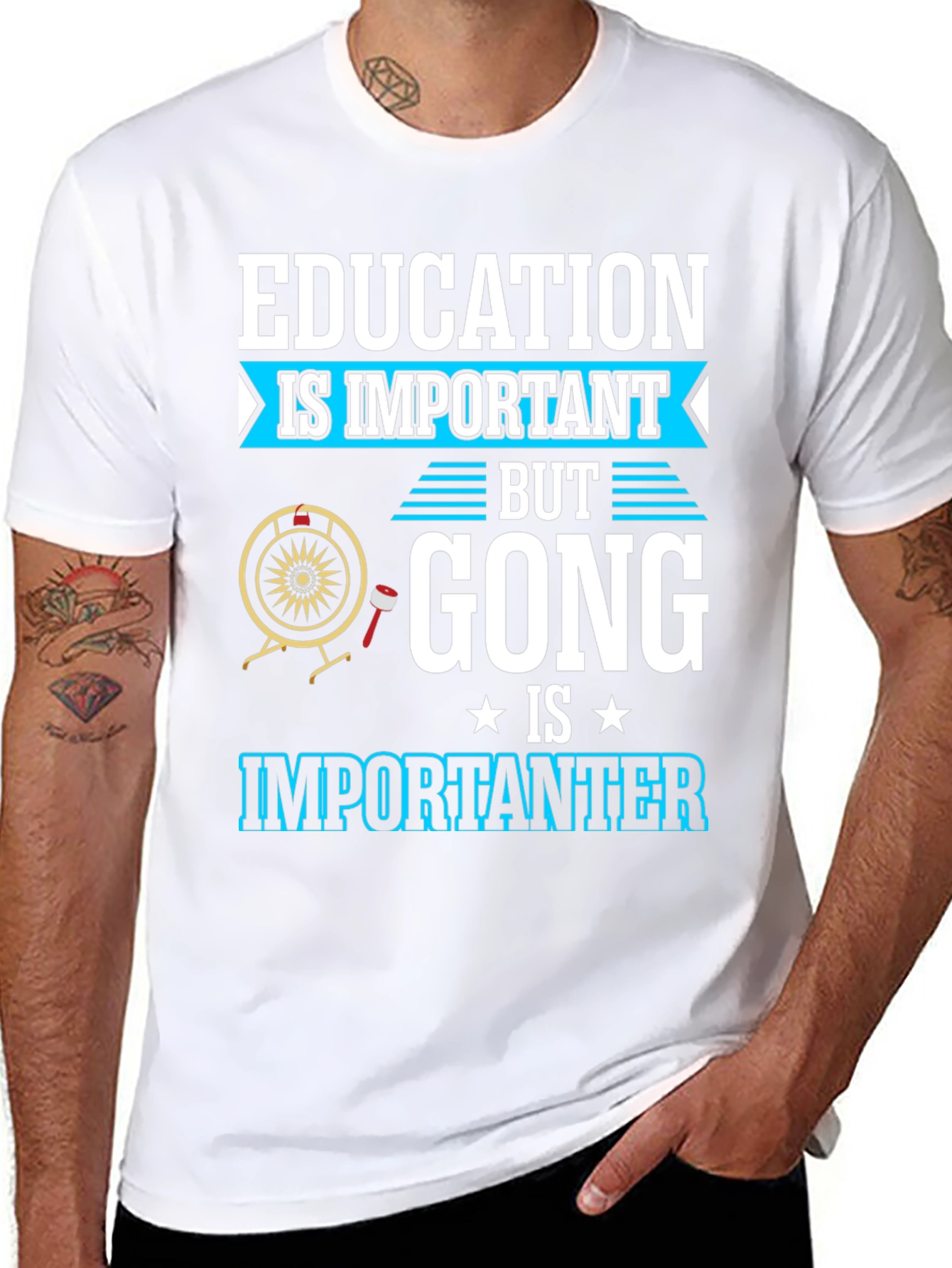 Education Important Gong Fun T-Shirt