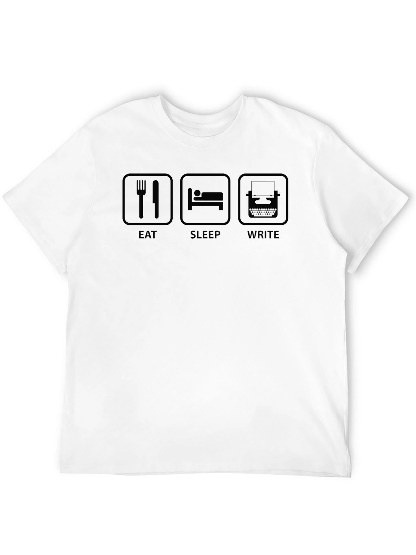 Eat Sleep Write Graphic Tee - Writers Life