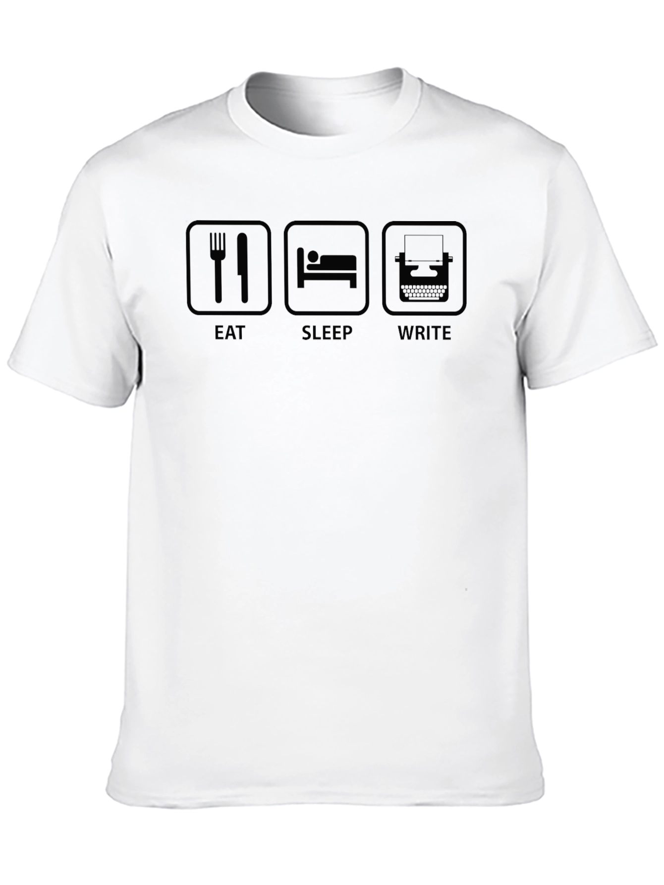 Eat Sleep Write Graphic Tee - Writers Life