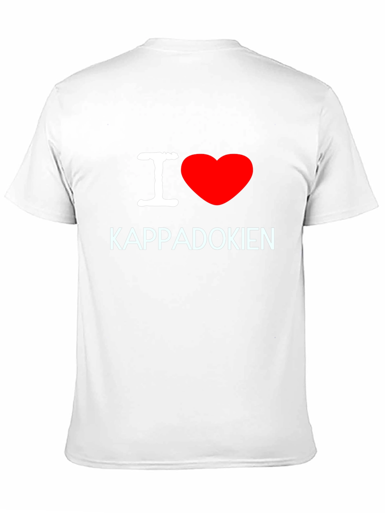 I Love Cappadocia Black T-Shirt