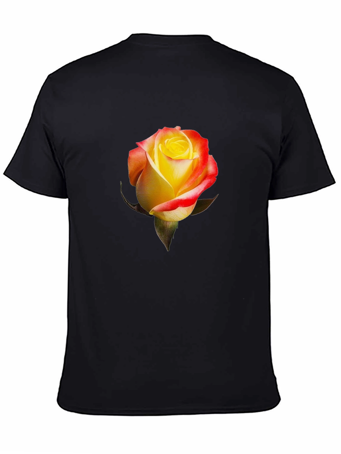 Rose Graphic T-Shirt - Stylish Floral Design