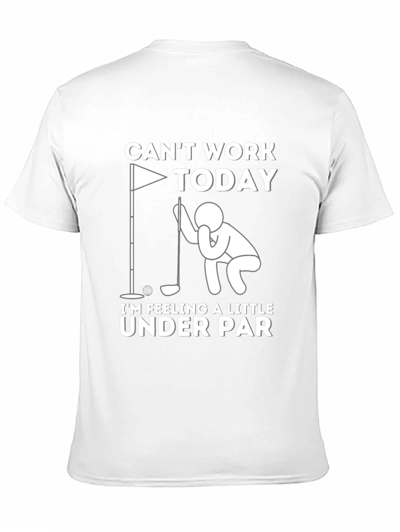 Funny Golf T-Shirt - Under Par Tee