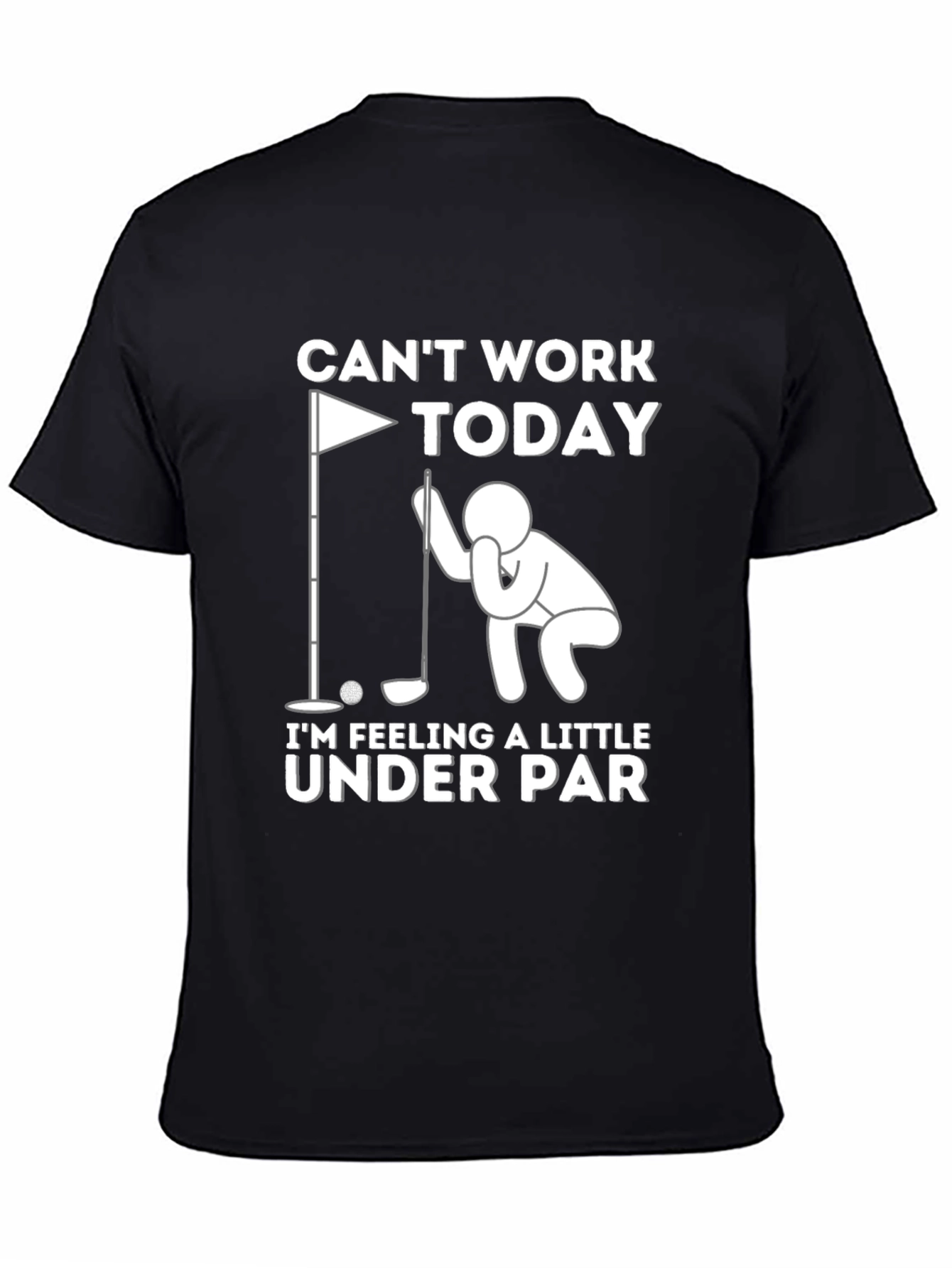 Funny Golf T-Shirt - Under Par Tee