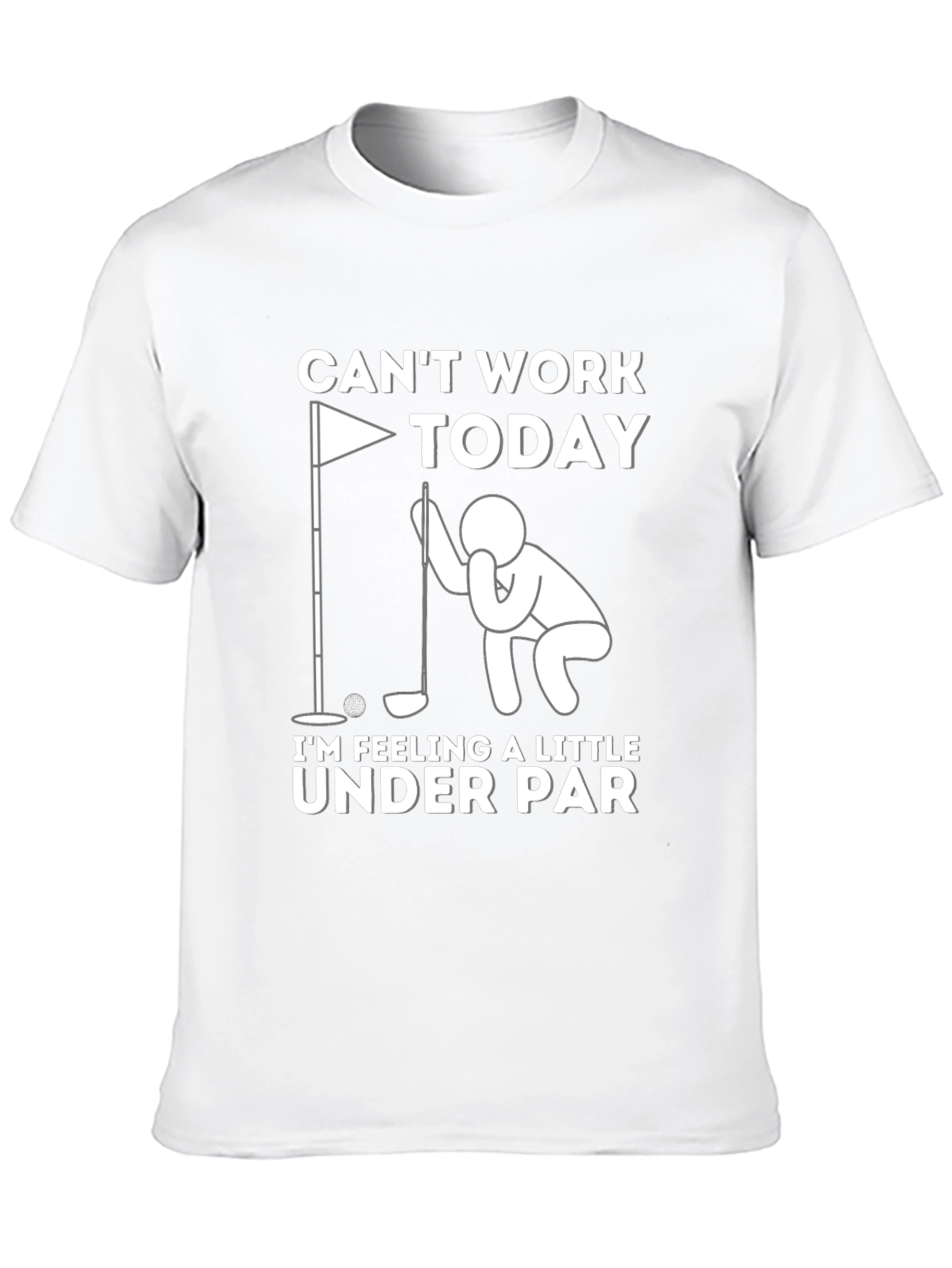 Funny Golf T-Shirt - Under Par Tee
