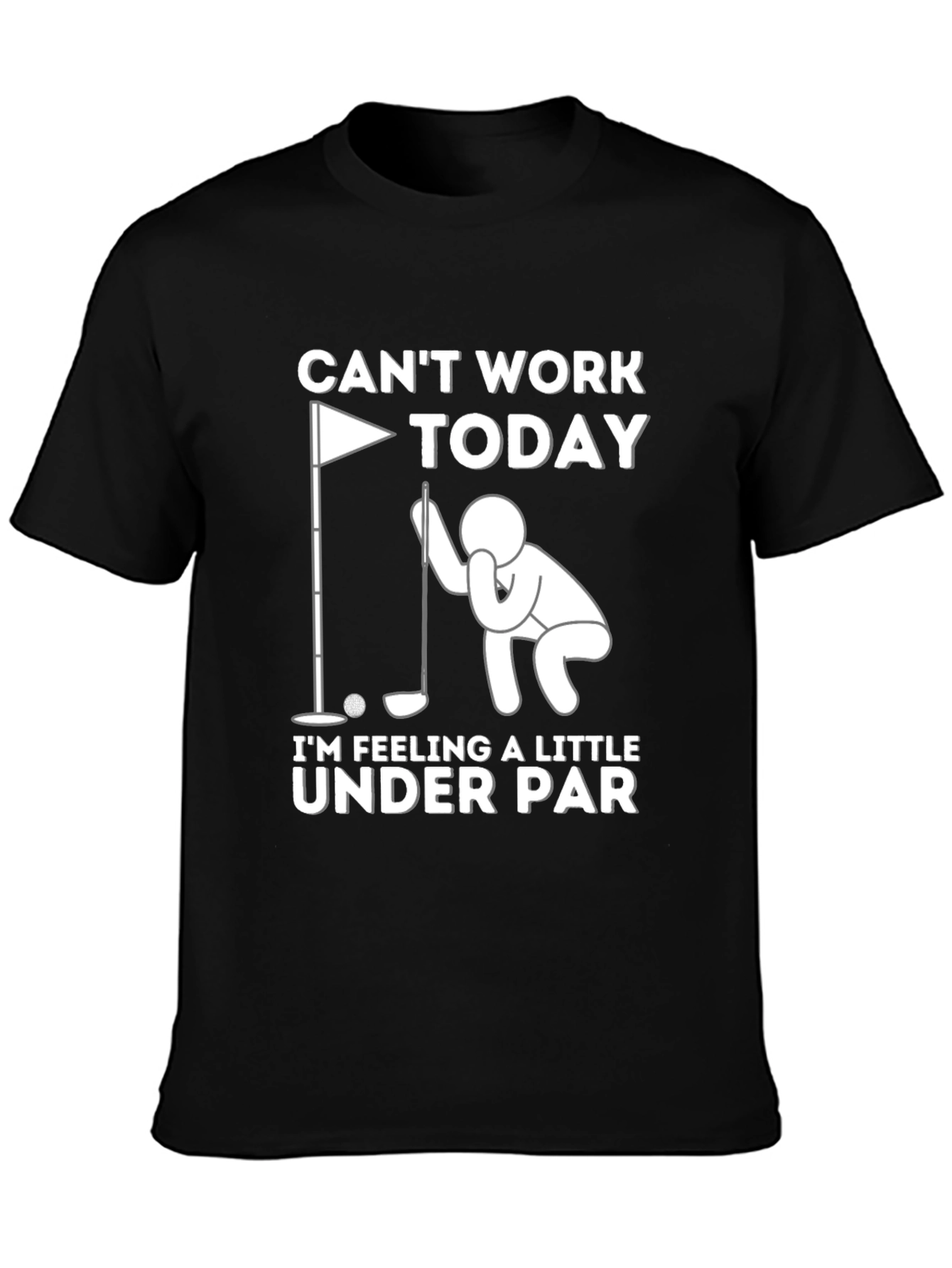 Funny Golf T-Shirt - Under Par Tee