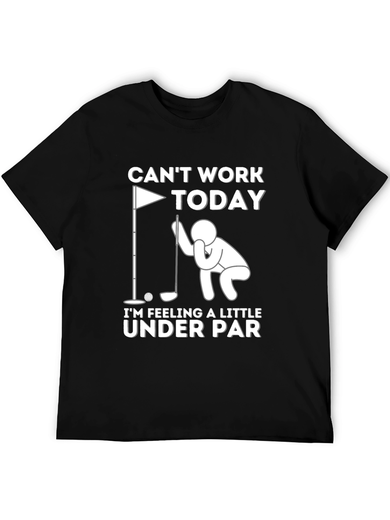 Funny Golf T-Shirt - Under Par Tee
