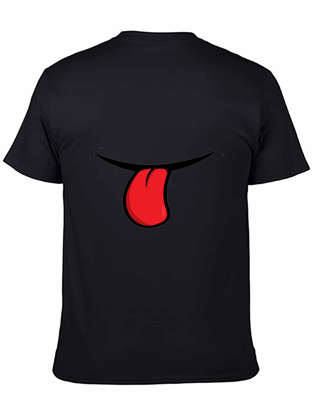 Funny Tongue Out Graphic T-Shirt