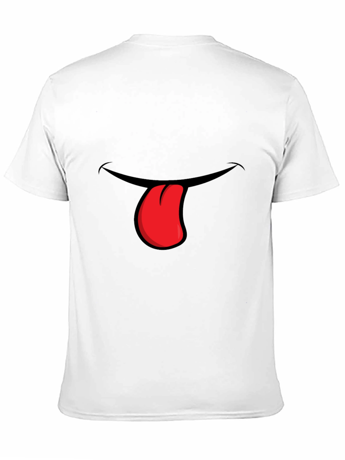 Funny Tongue Out Graphic T-Shirt