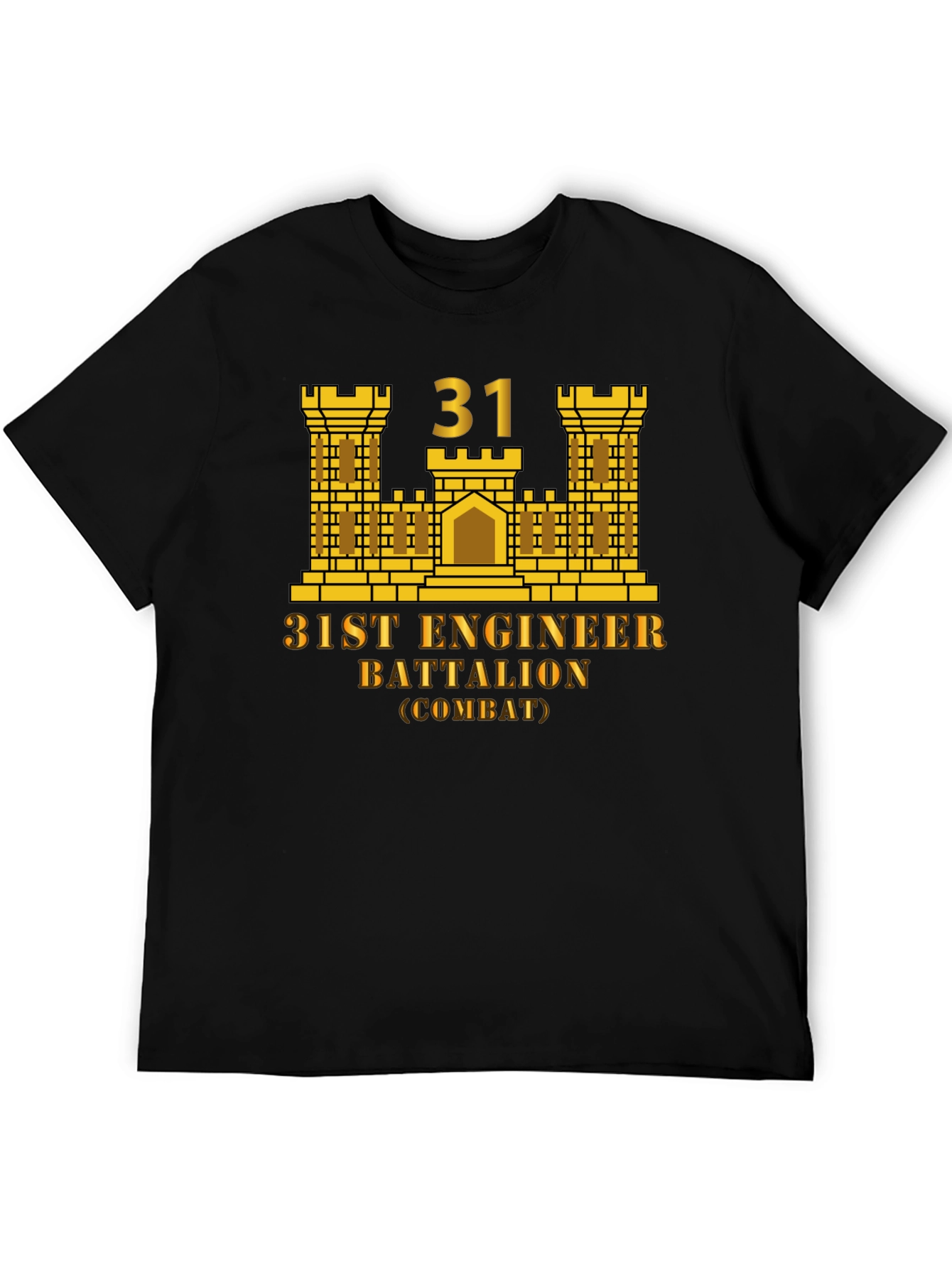 31st Engineer Battalion T-Shirt - Combat Unit Pride