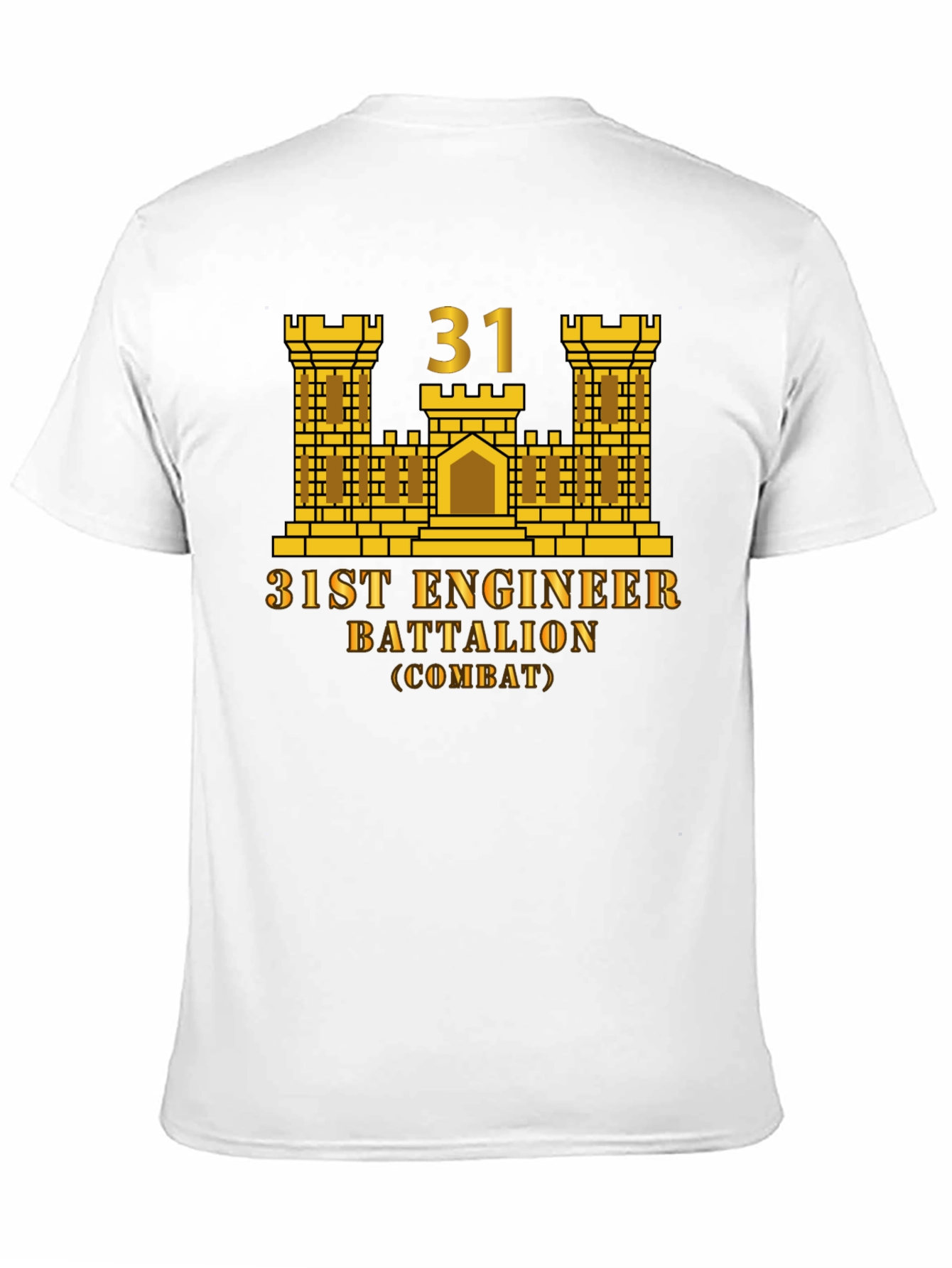 31st Engineer Battalion T-Shirt - Combat Unit Pride
