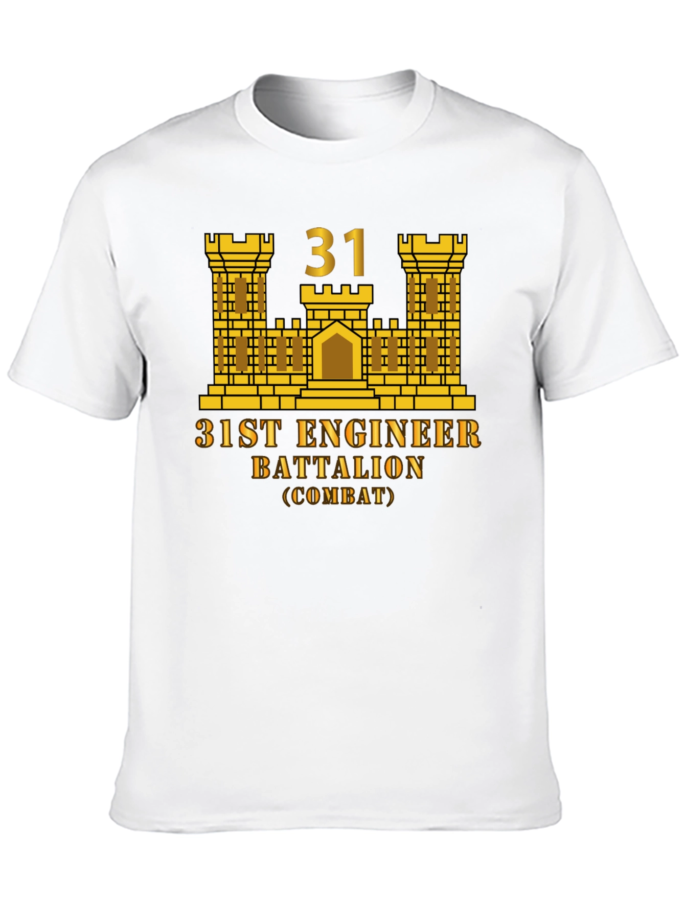 31st Engineer Battalion T-Shirt - Combat Unit Pride
