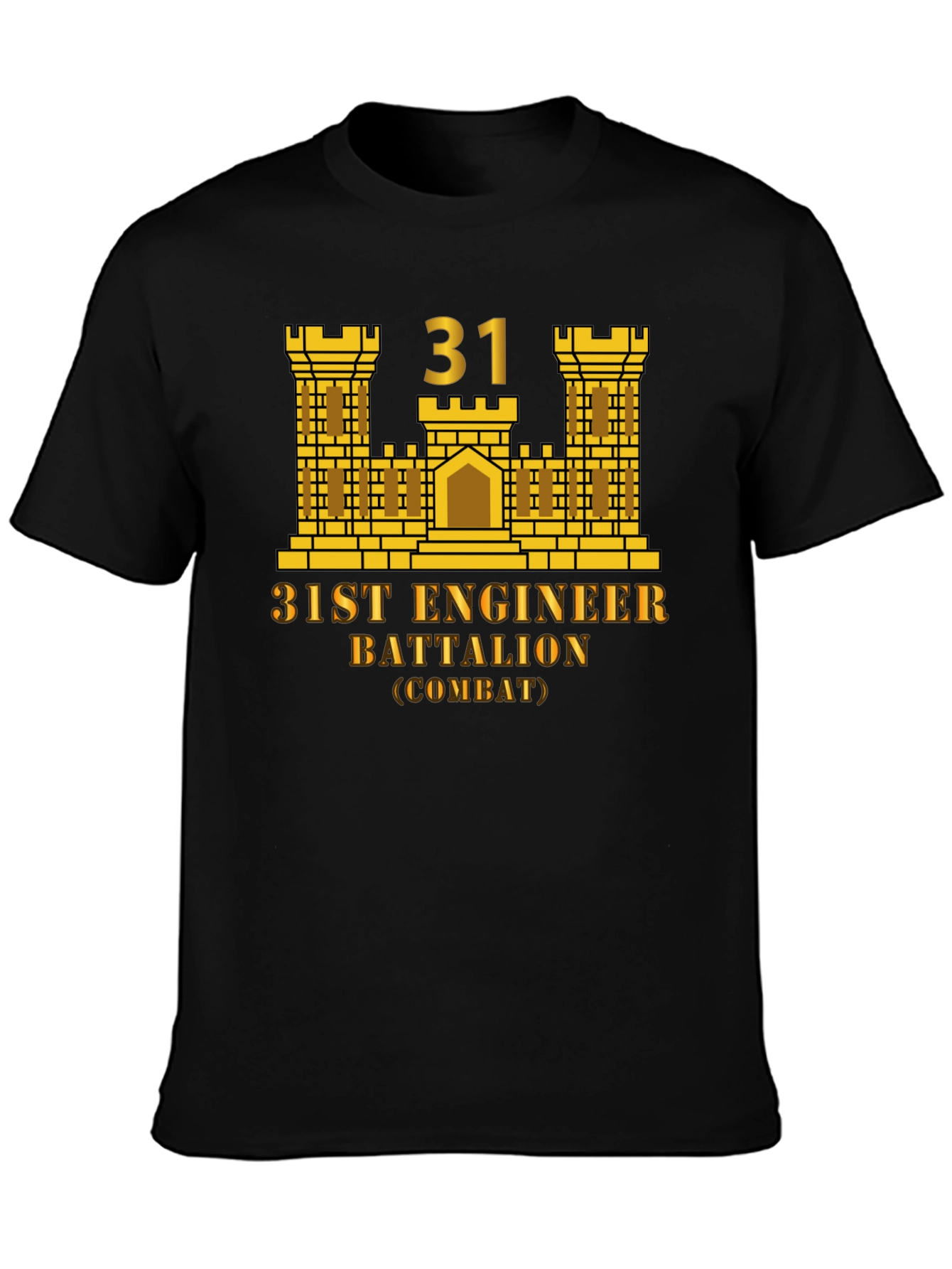 31st Engineer Battalion T-Shirt - Combat Unit Pride