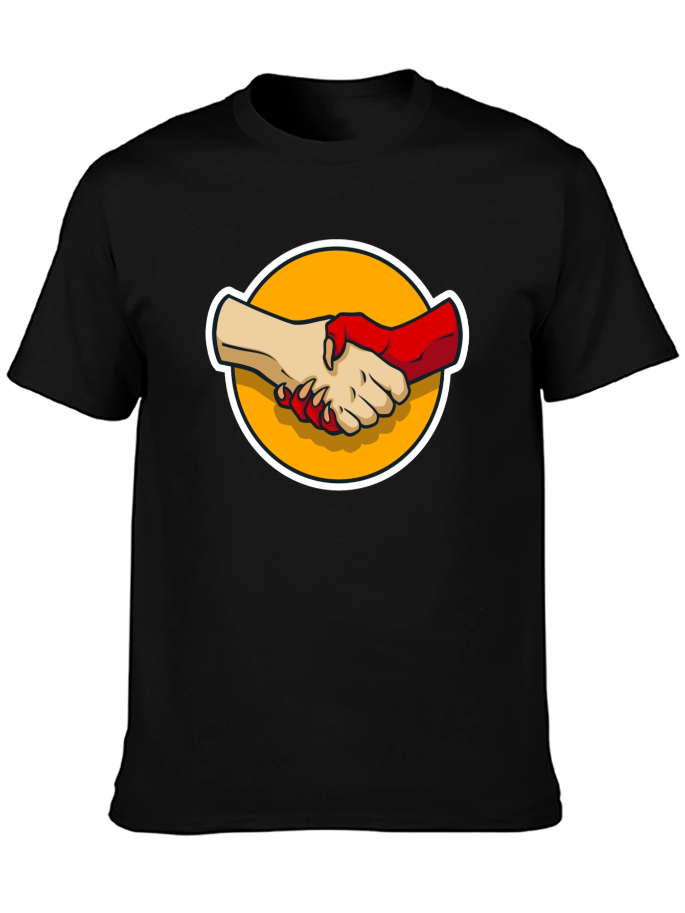 Devils Handshake Graphic Tee