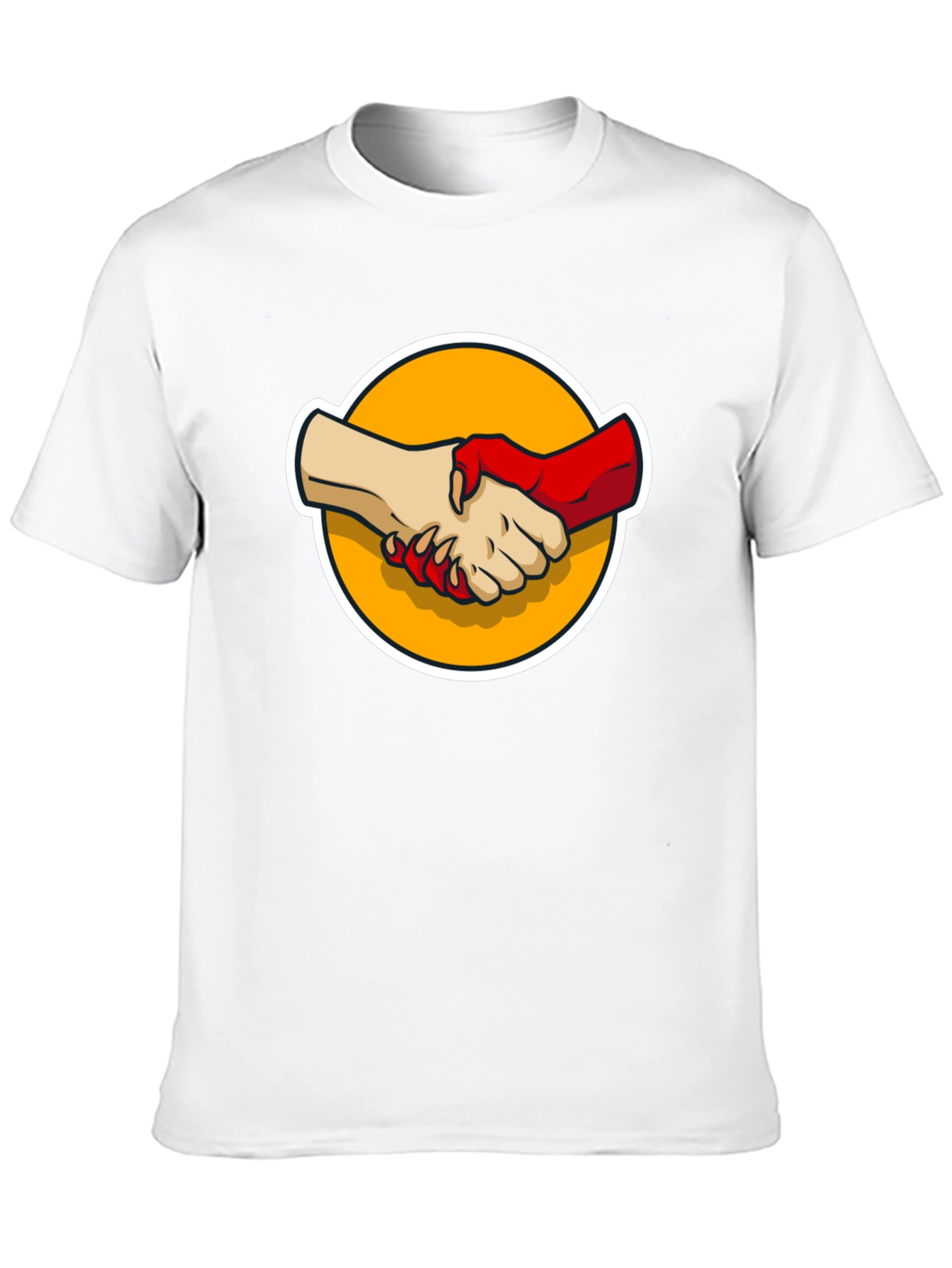 Devils Handshake Graphic Tee