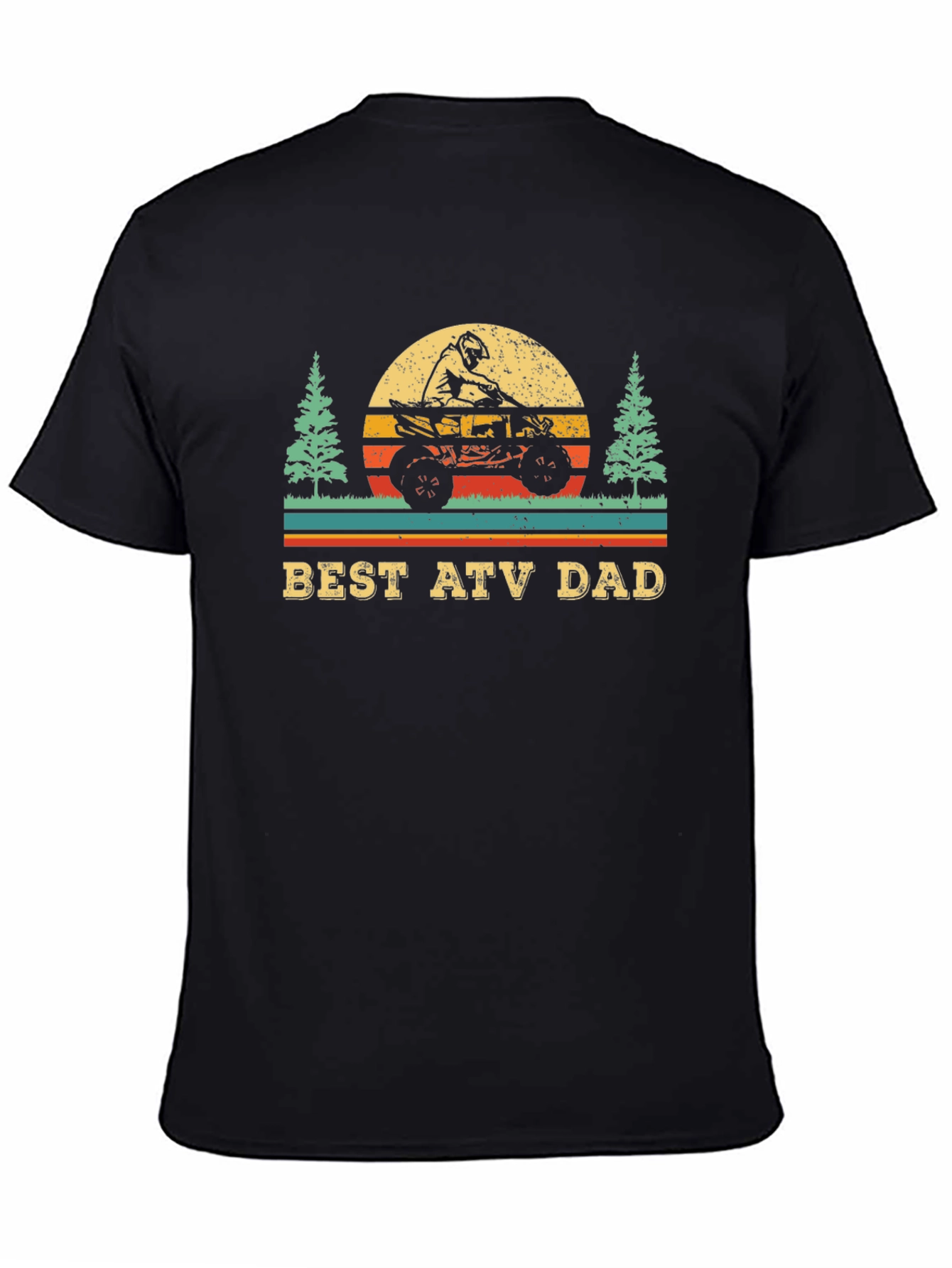 Best ATV Dad Graphic Tee