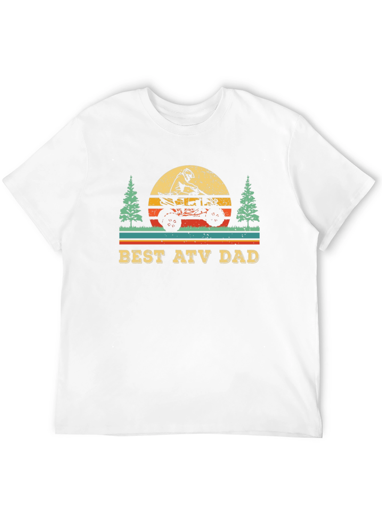 Best ATV Dad Graphic Tee
