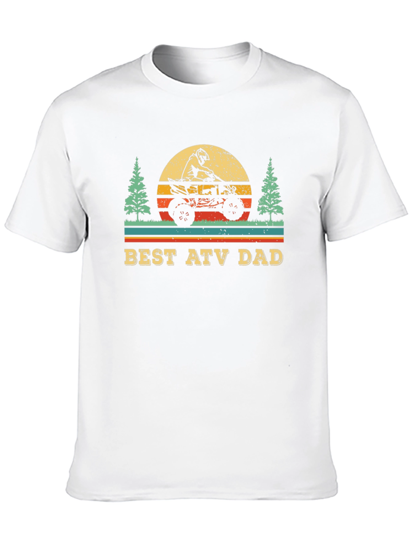 Best ATV Dad Graphic Tee