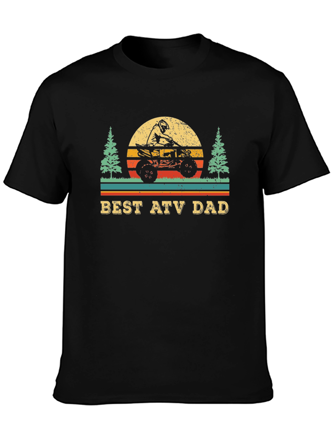 Best ATV Dad Graphic Tee