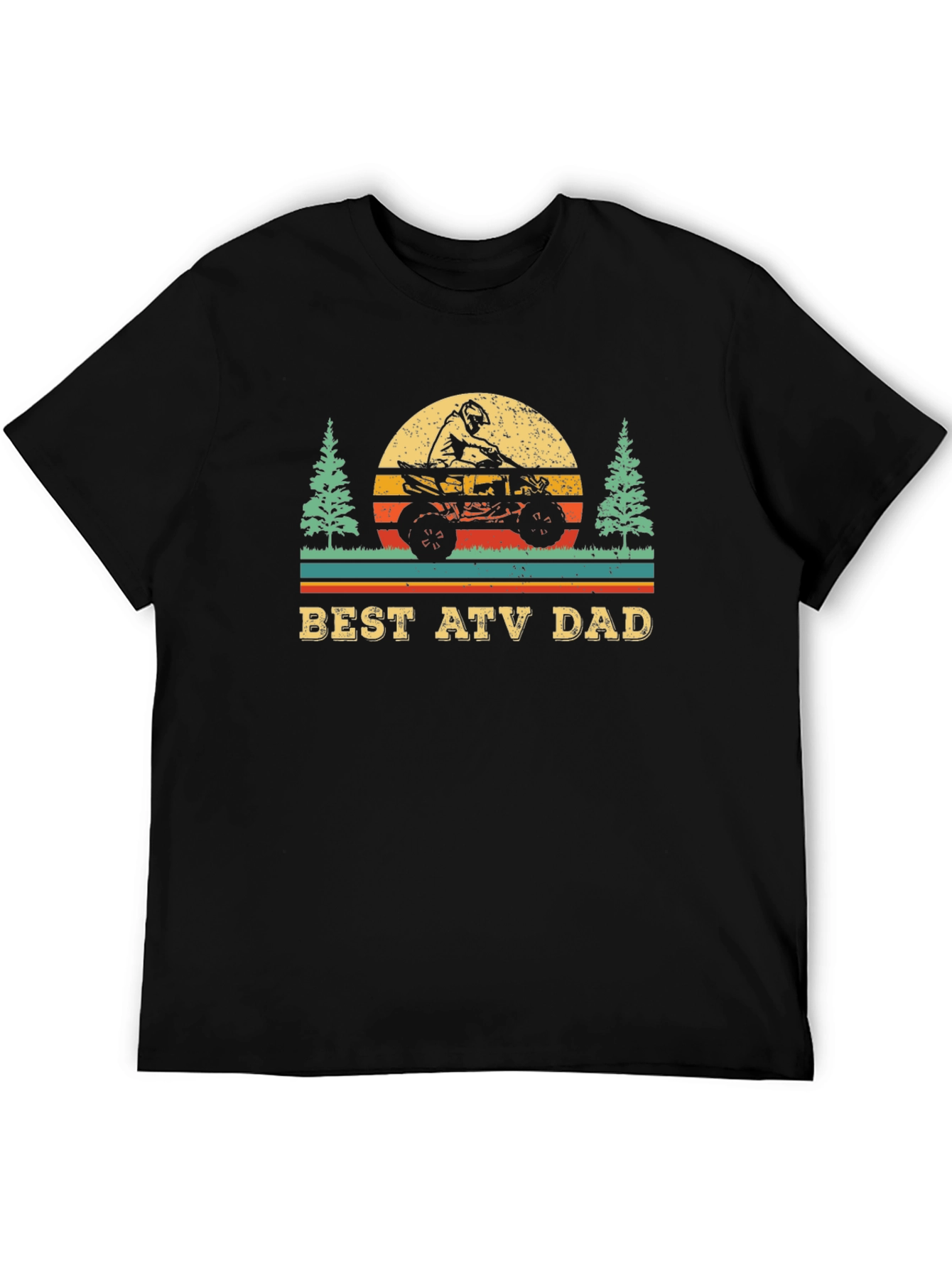 Best ATV Dad Graphic Tee