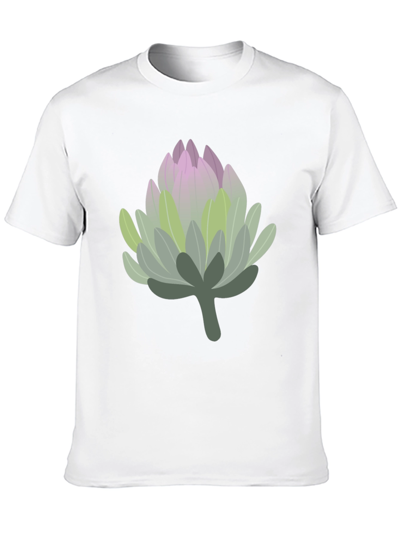 Protea Flower Graphic Tee - Unisex Cotton Blend