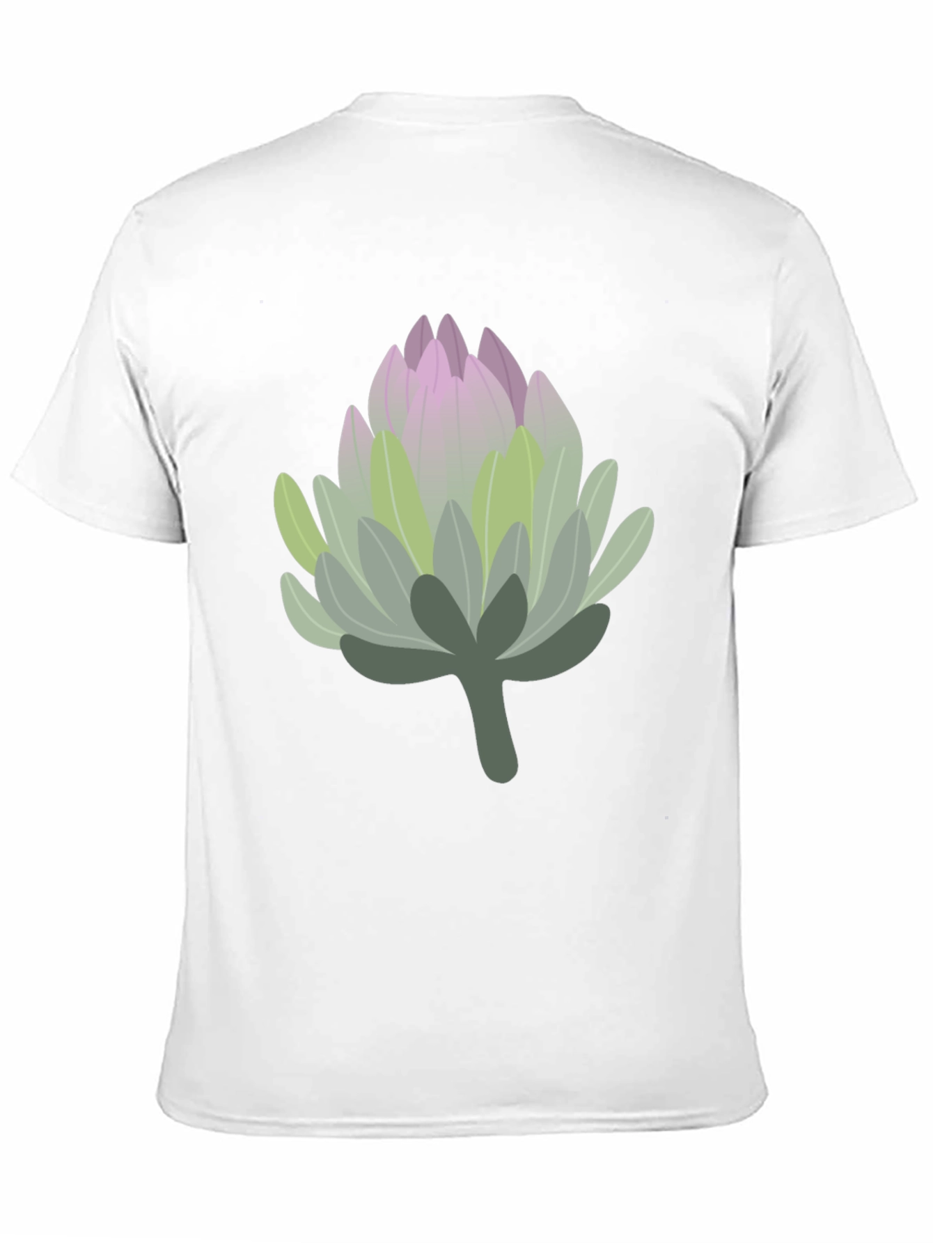 Protea Flower Graphic Tee - Unisex Cotton Blend