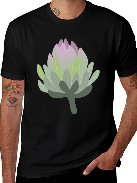 Protea Flower Graphic Tee - Unisex Cotton Blend