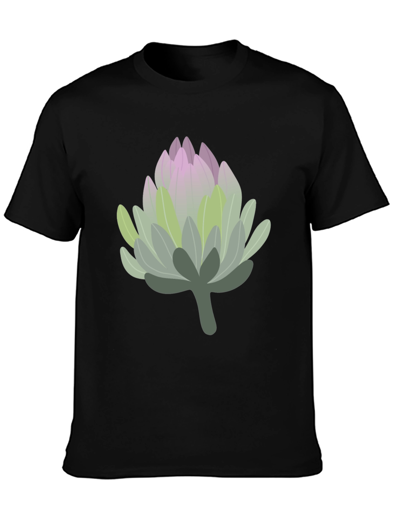 Protea Flower Graphic Tee - Unisex Cotton Blend