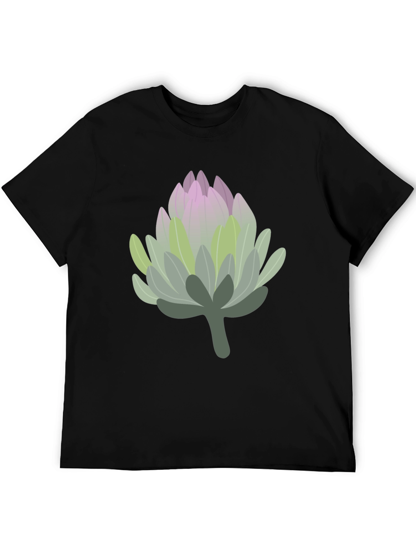 Protea Flower Graphic Tee - Unisex Cotton Blend