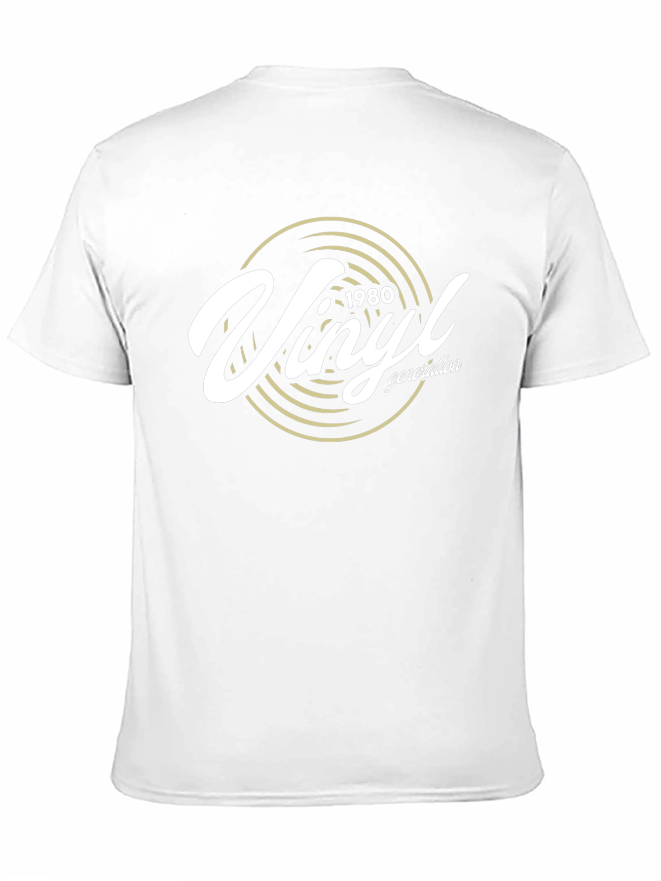 Vinyl Generation 1980 T-Shirt - Retro Music Tee