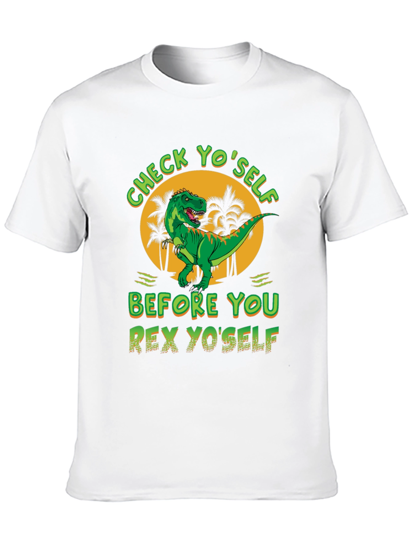 Check Yoself Rex Yoself Graphic Tee