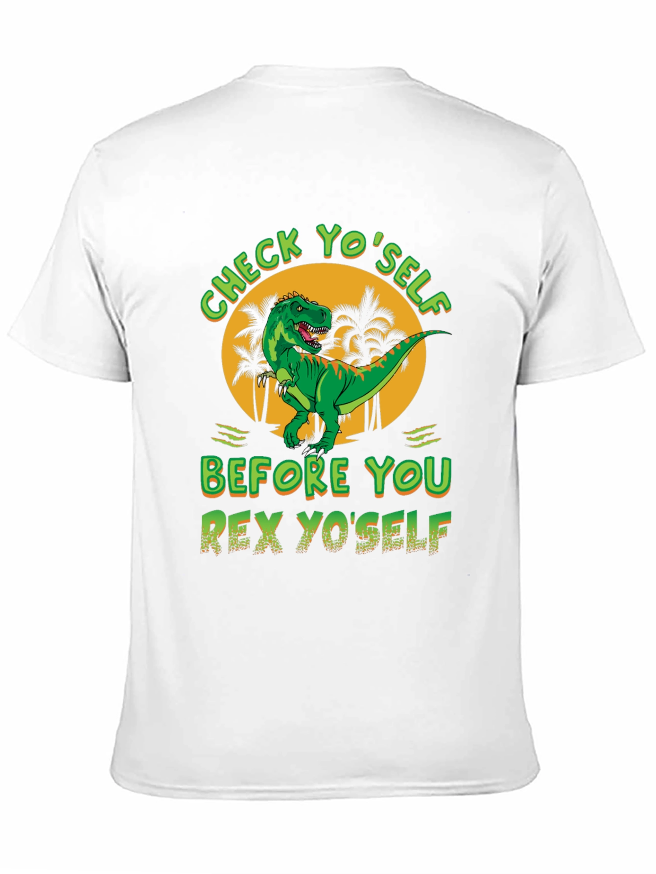 Check Yoself Rex Yoself Graphic Tee