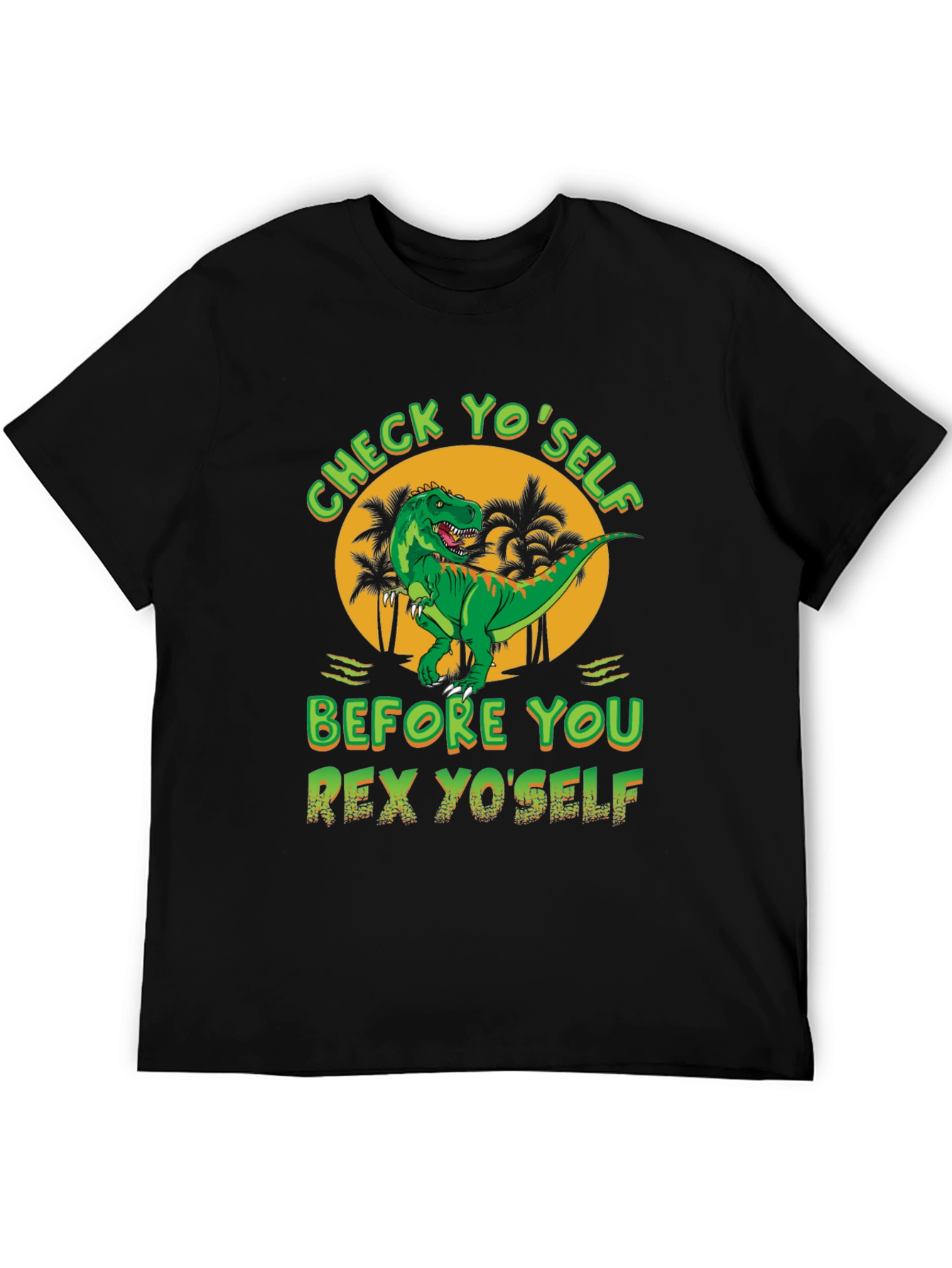 Check Yoself Rex Yoself Graphic Tee