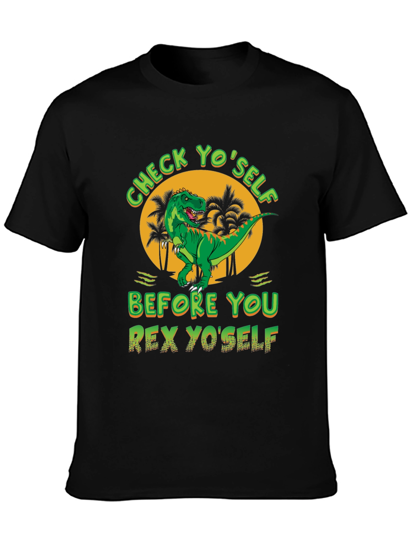 Check Yoself Rex Yoself Graphic Tee