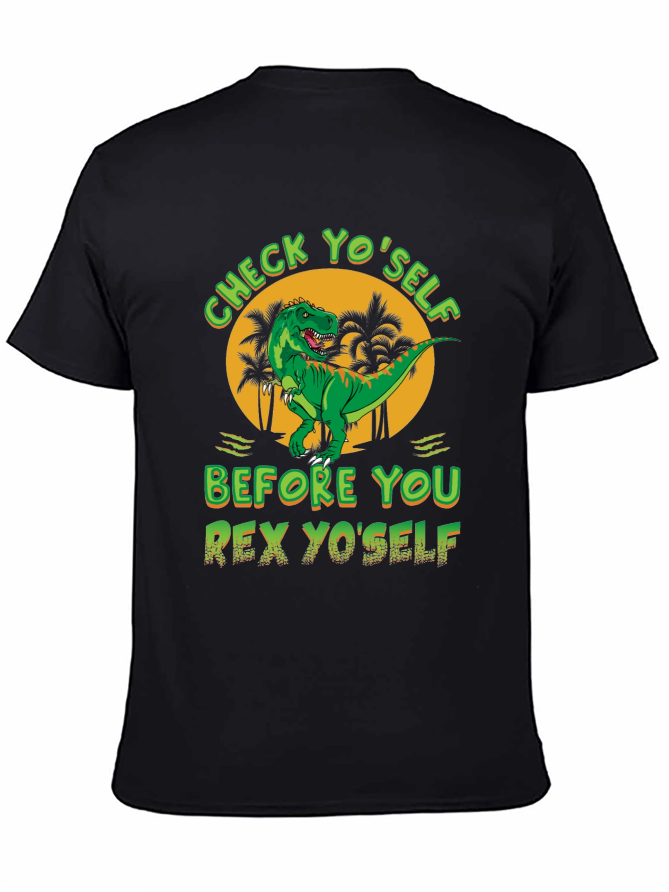 Check Yoself Rex Yoself Graphic Tee