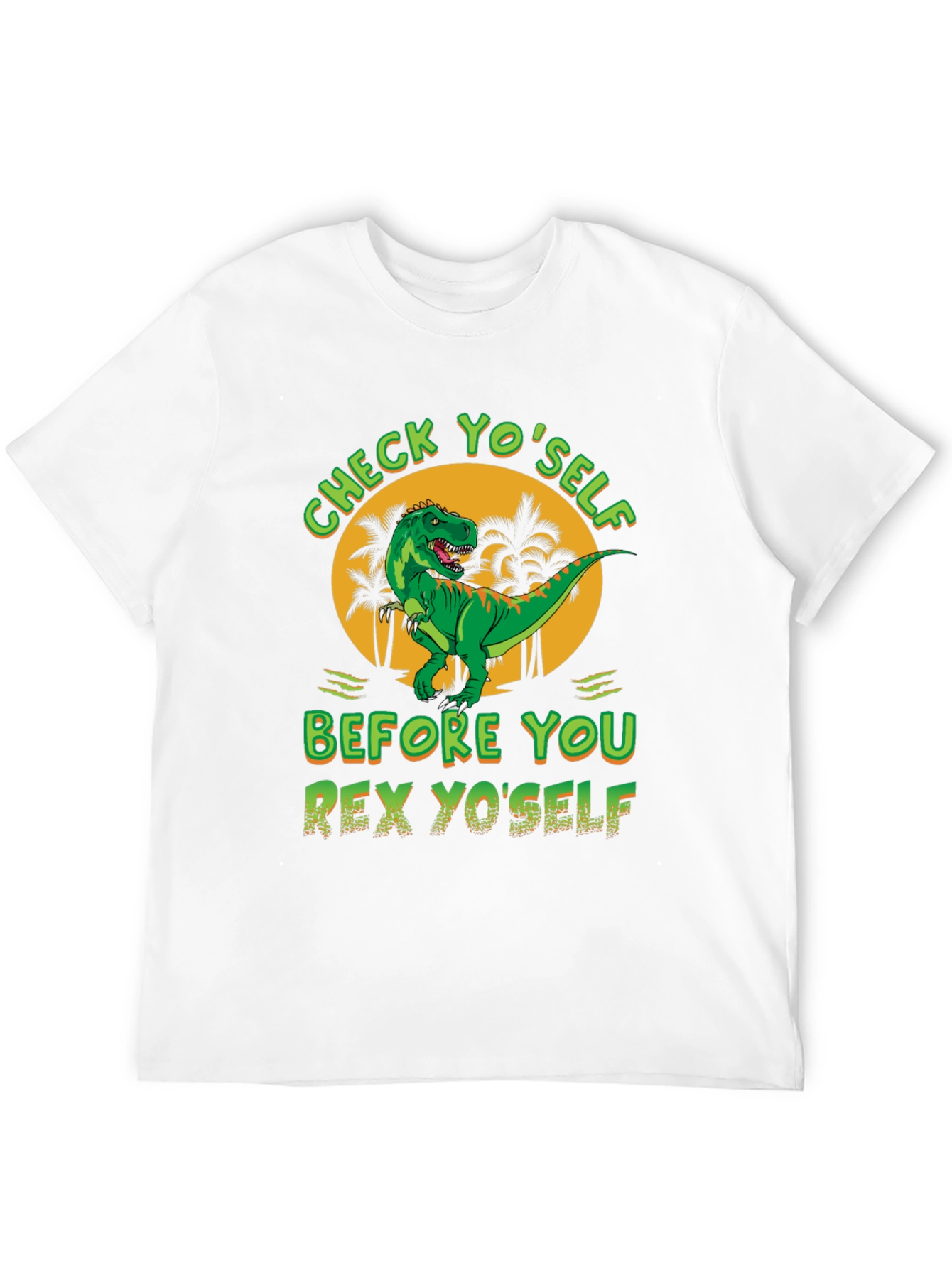 Check Yoself Rex Yoself Graphic Tee