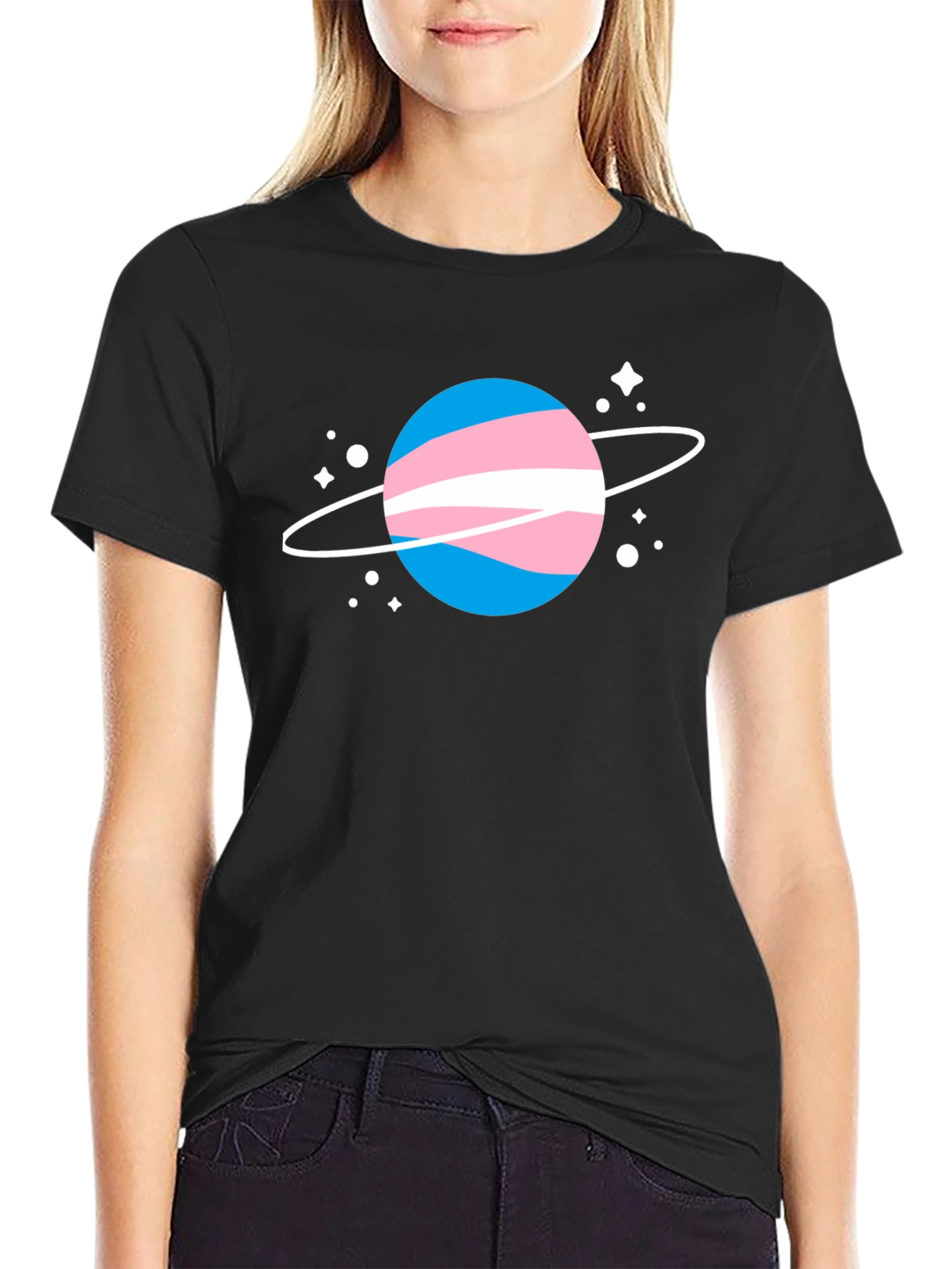 Transgender Pride Planet T-Shirt - Unisex