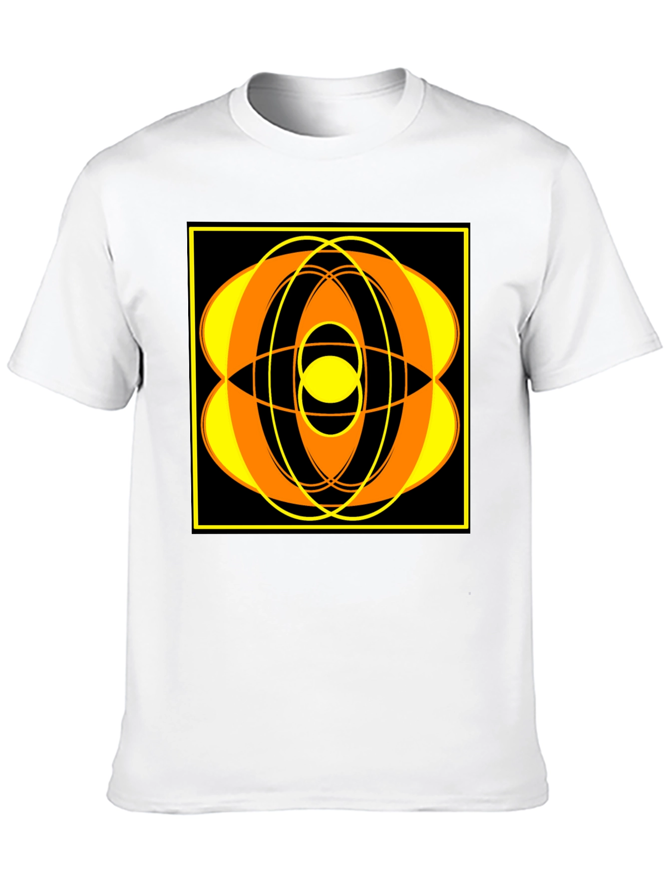 Abstract Graphic T-Shirt - Black Tee