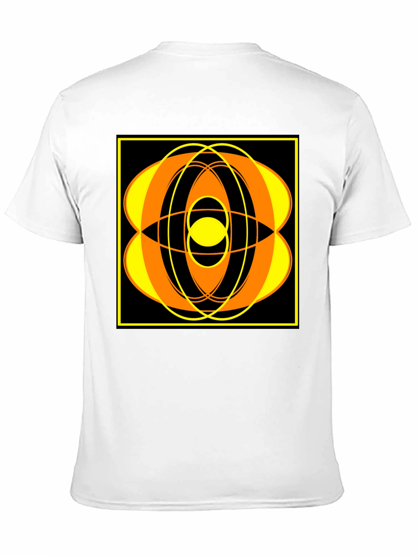 Abstract Graphic T-Shirt - Black Tee