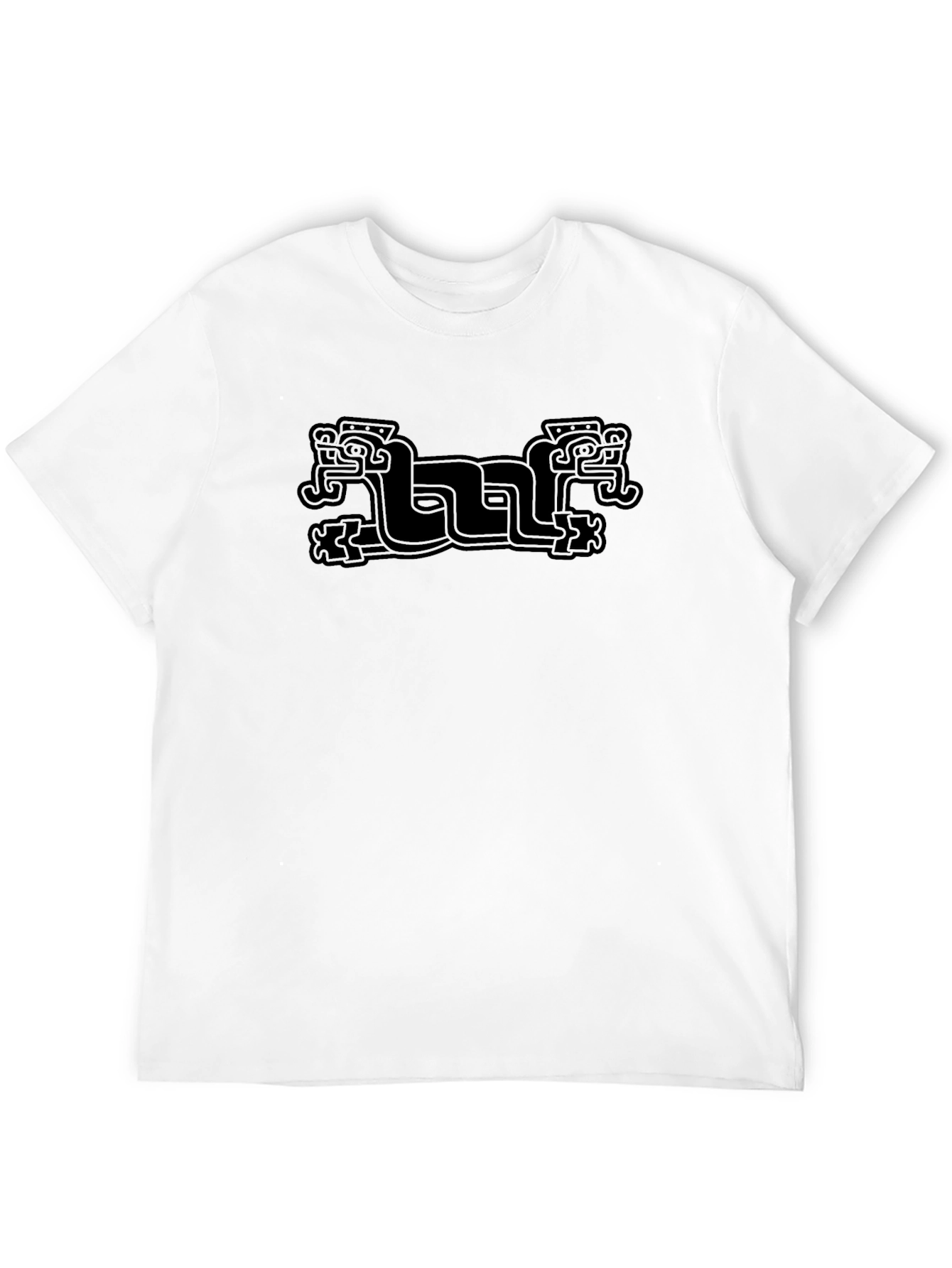 Cool Aztec Dragon T-Shirt | Black