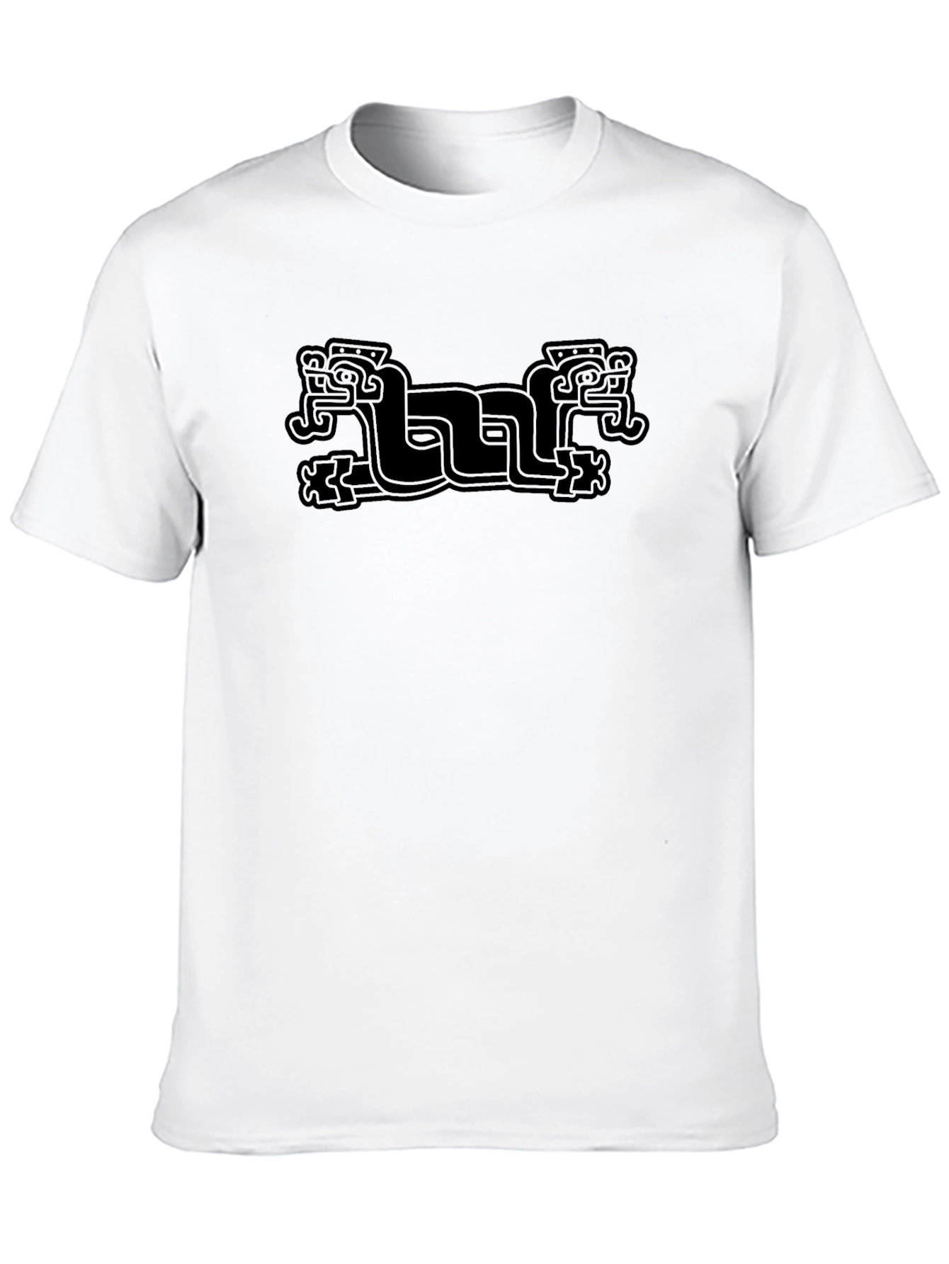 Cool Aztec Dragon T-Shirt | Black