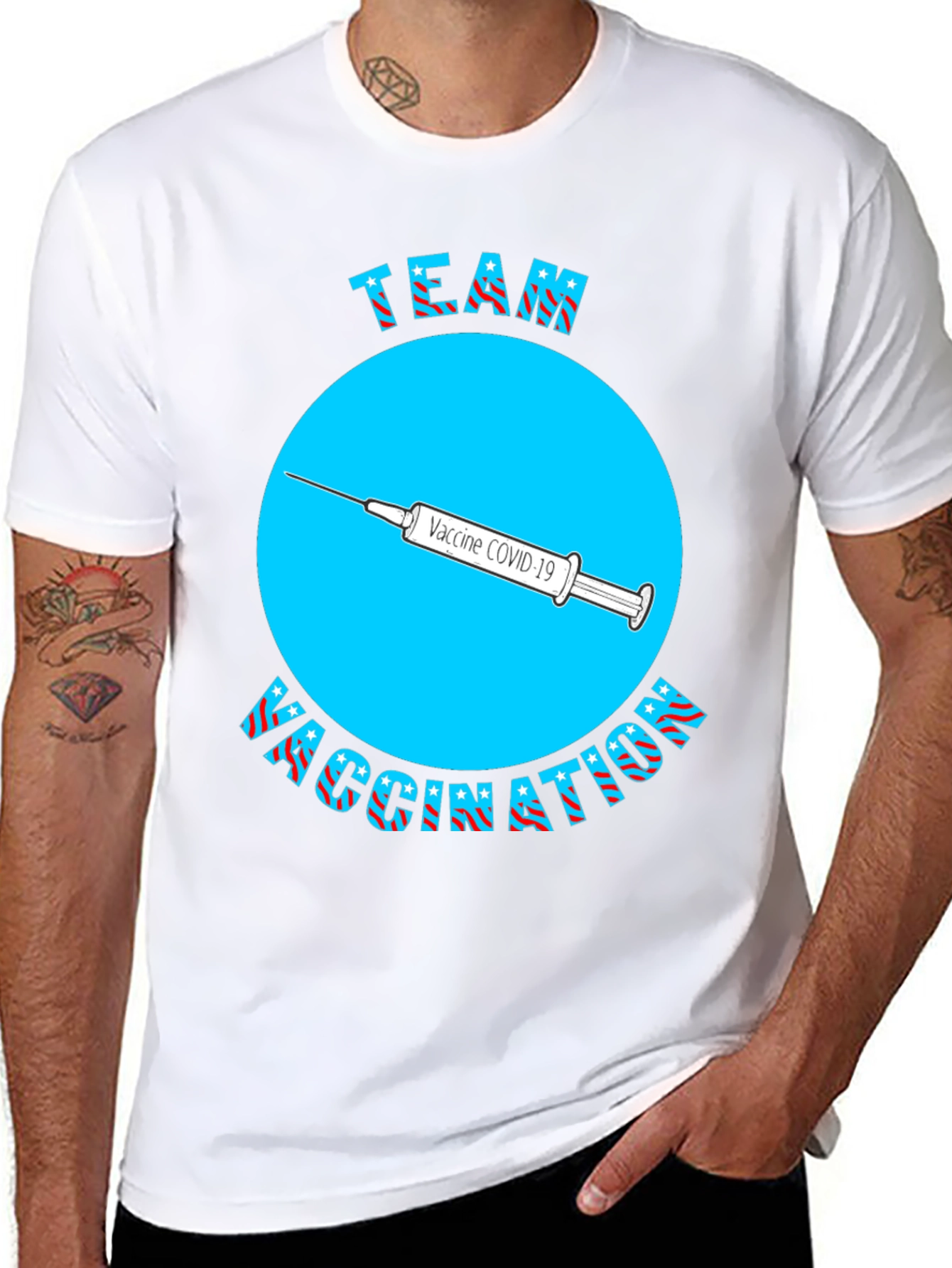 Team Vaccination T-Shirt - Show Your Support!