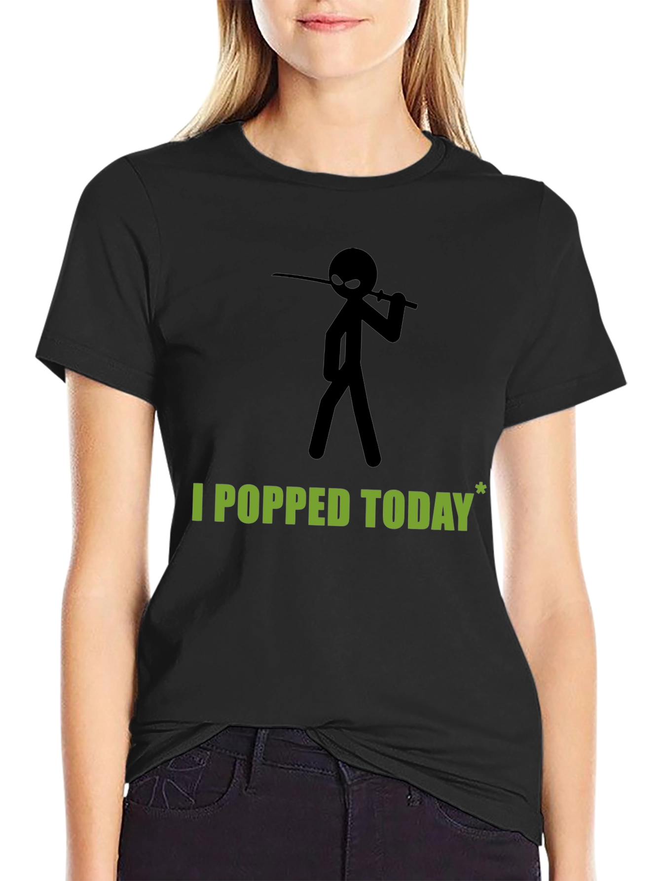 Funny Ninja Stick Figure T-Shirt