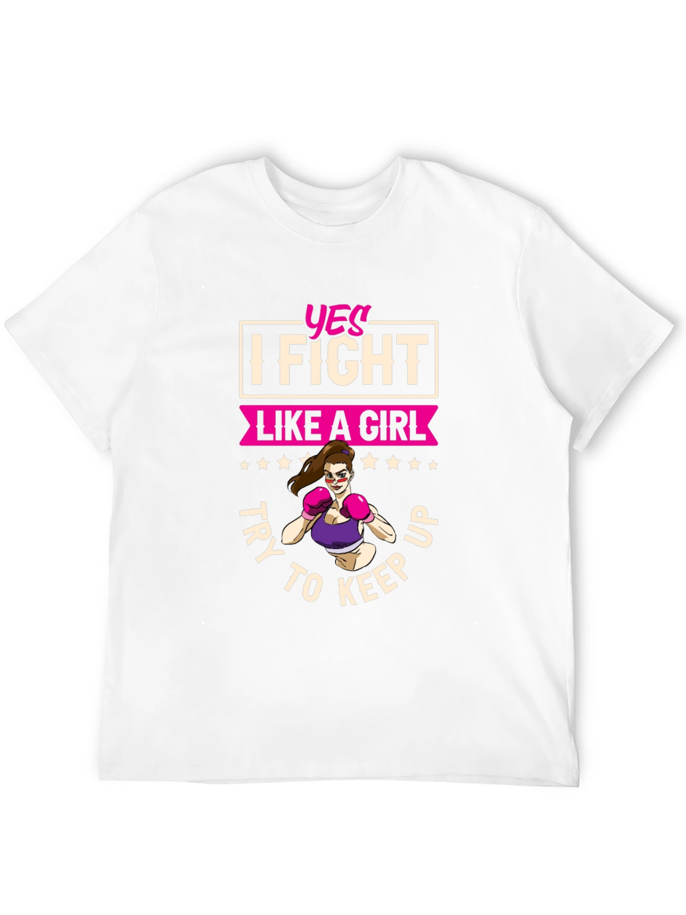 I Fight Like A Girl Graphic Tee