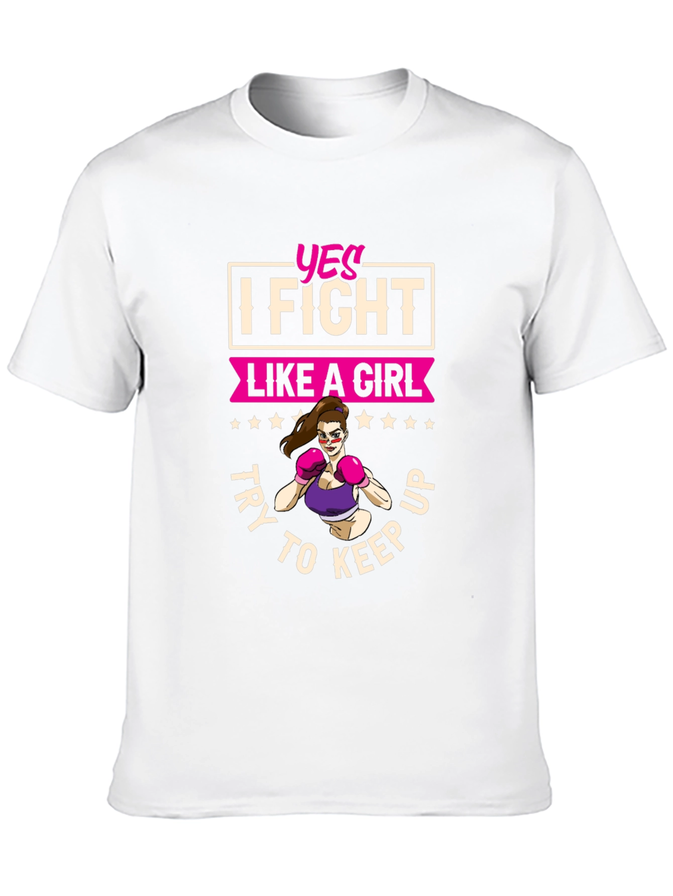 I Fight Like A Girl Graphic Tee